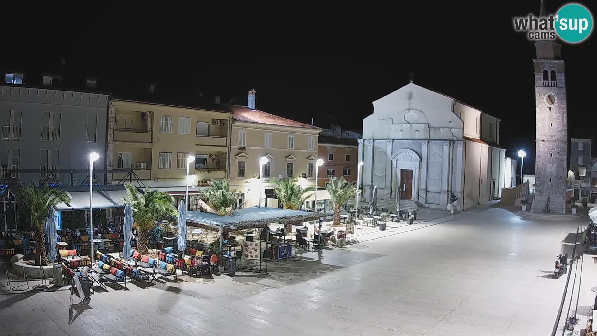 Webcam – Piazza centrale di Umago