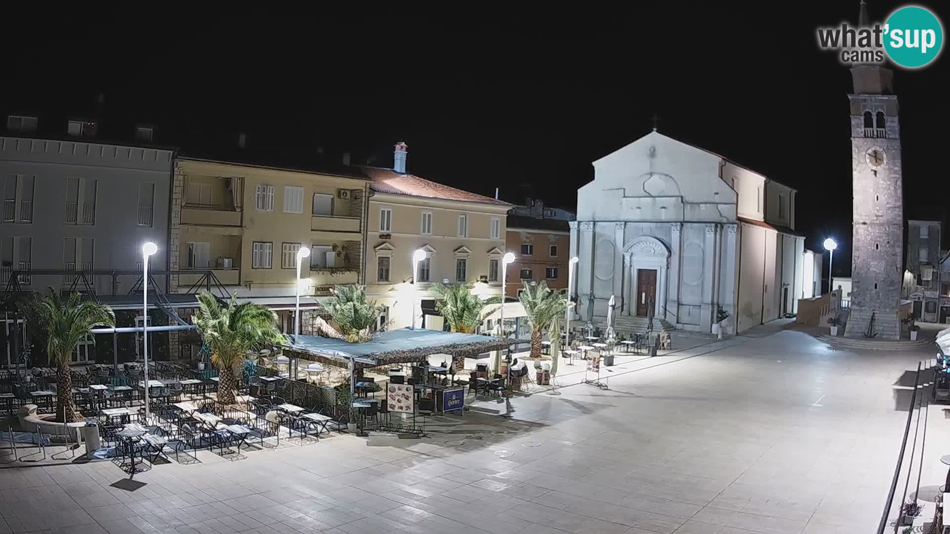 Webcam Hauptplatz in Umag