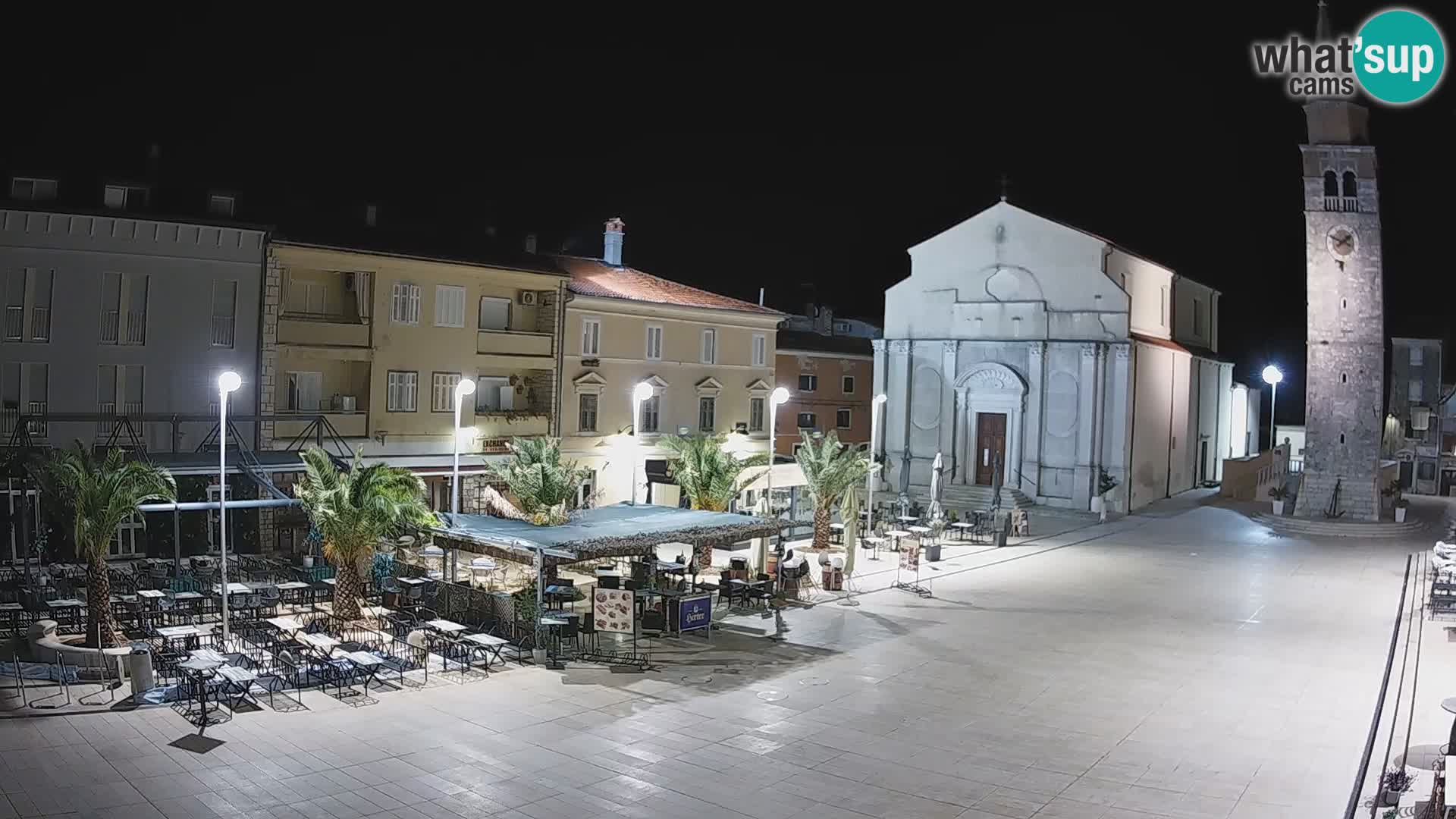 Webcam – Plaza Central en Umag
