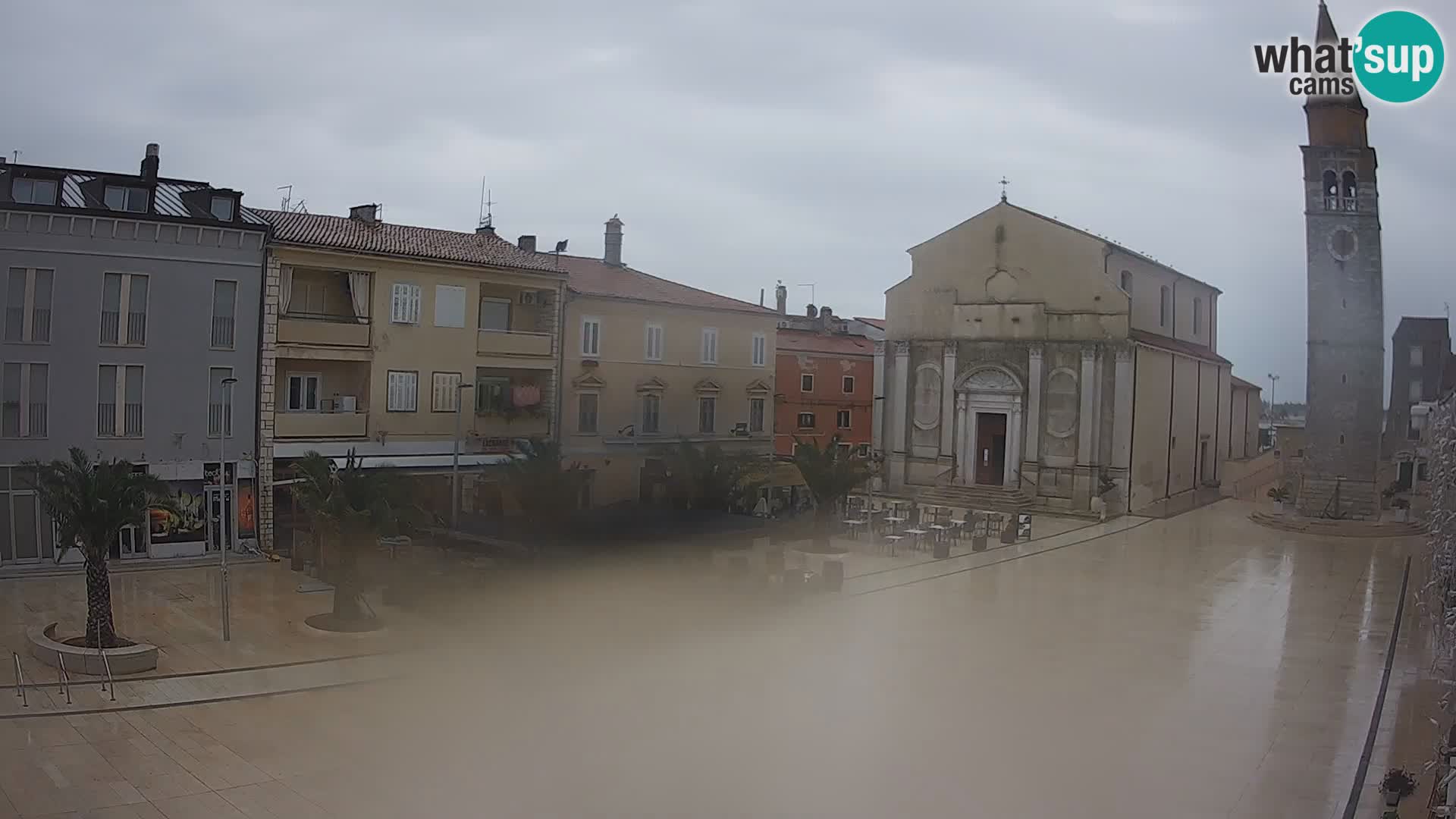 Webcam – Piazza centrale di Umago
