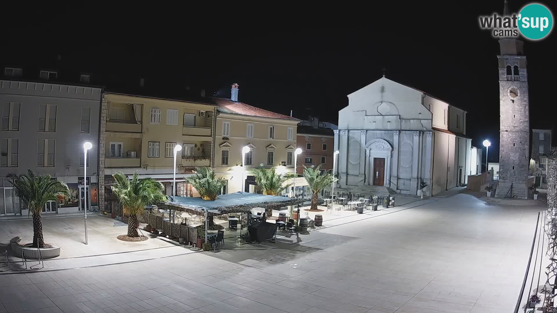 Spletna kamera na Osrednjem trgu v Umagu