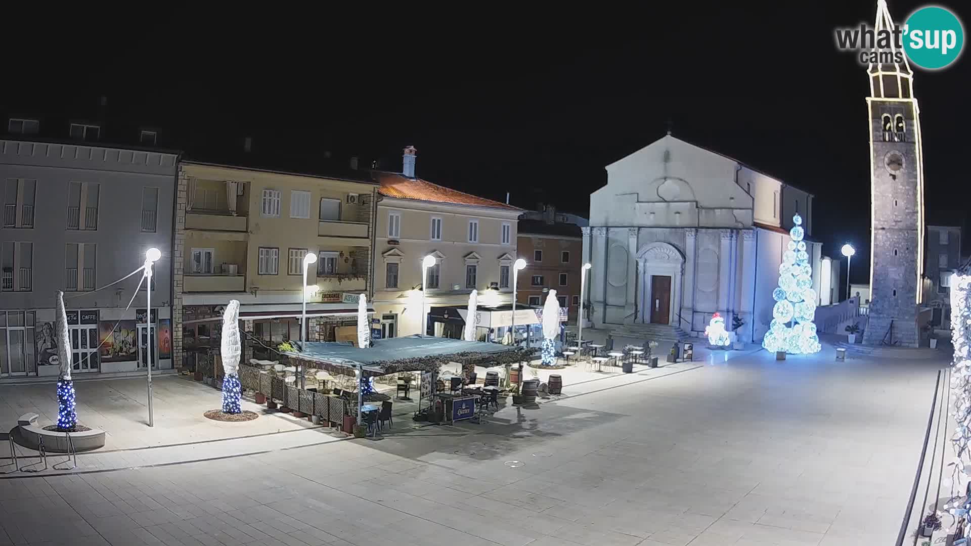 Webcam – Piazza centrale di Umago