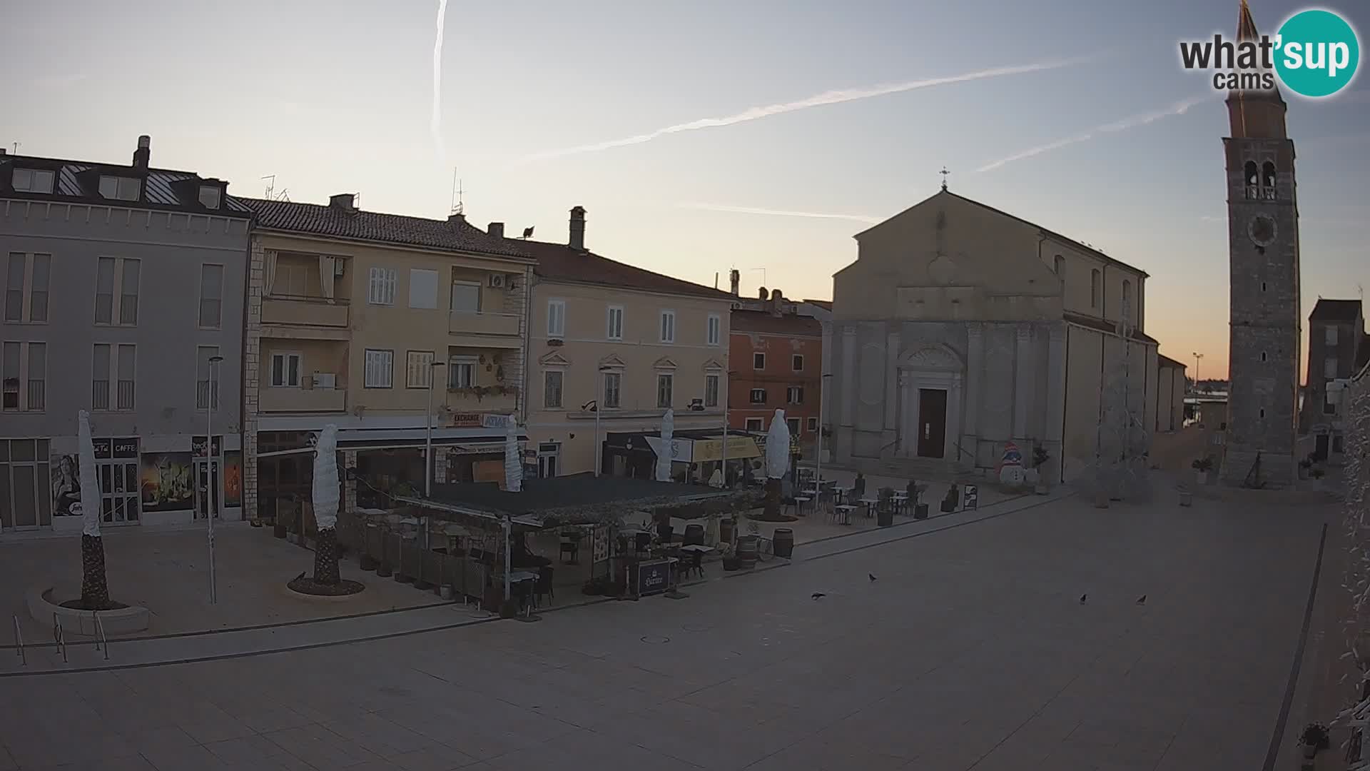 Spletna kamera na Osrednjem trgu v Umagu