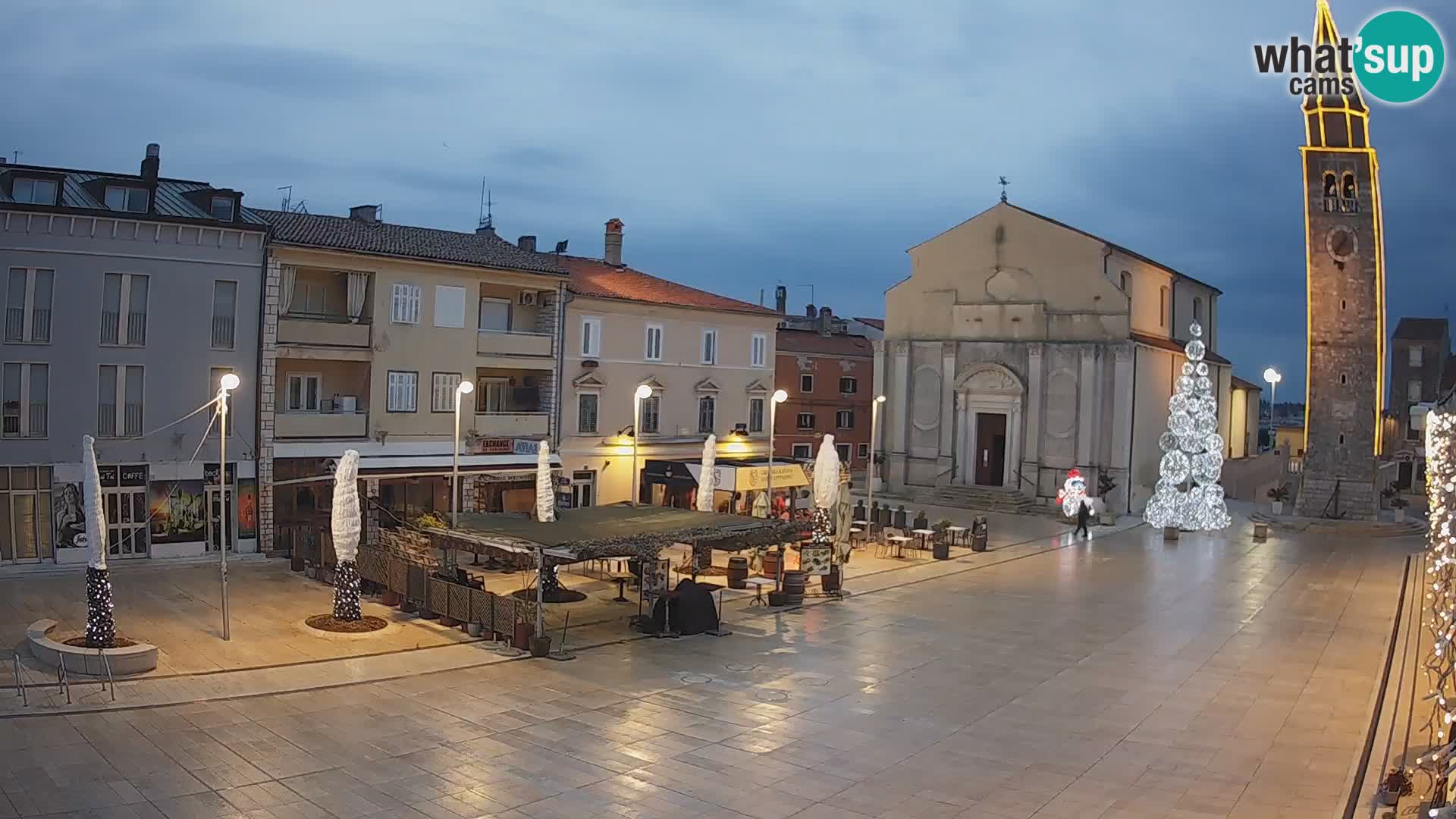 Webcam Hauptplatz in Umag