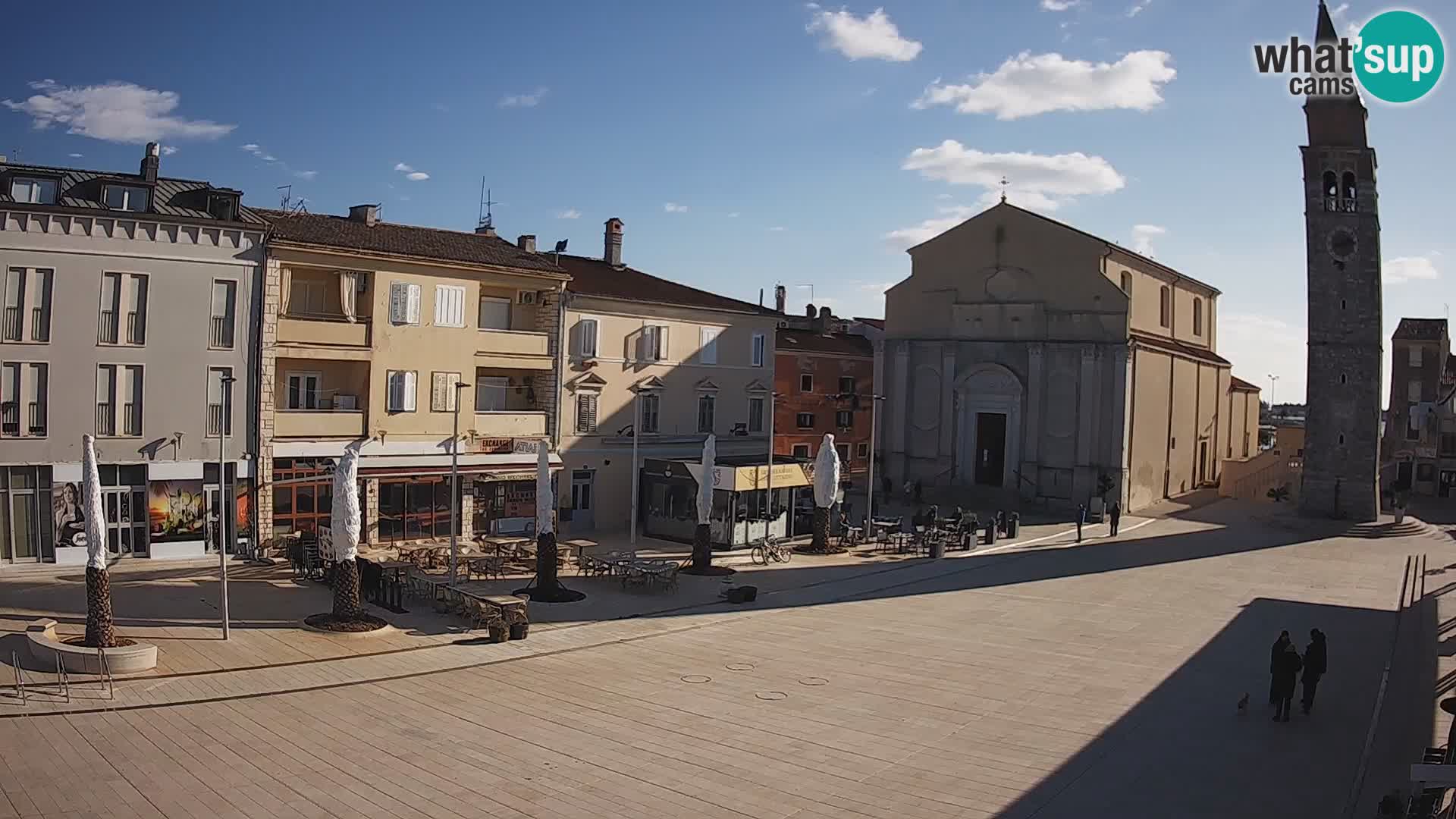 Spletna kamera na Osrednjem trgu v Umagu