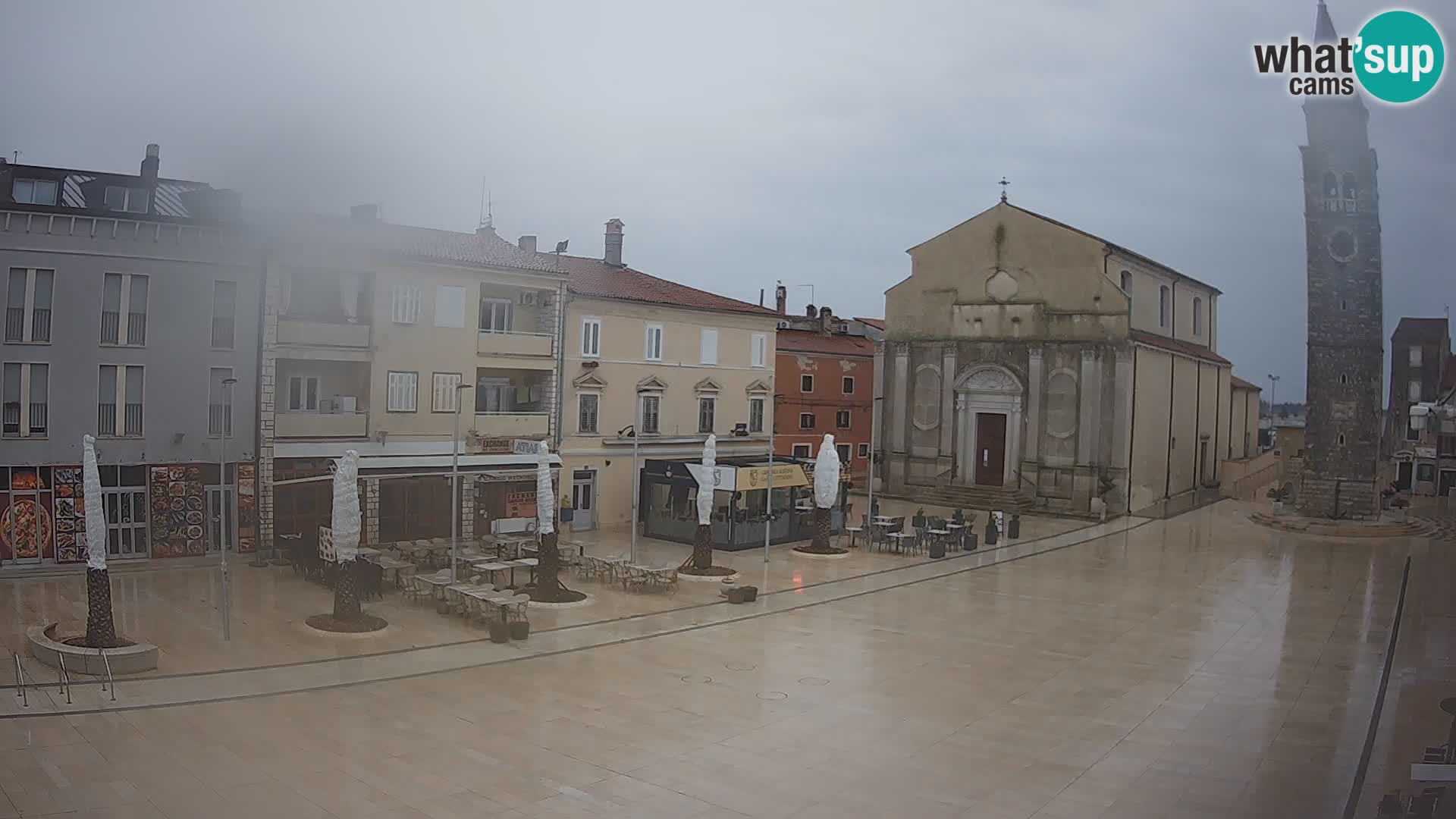 Webcam – Plaza Central en Umag