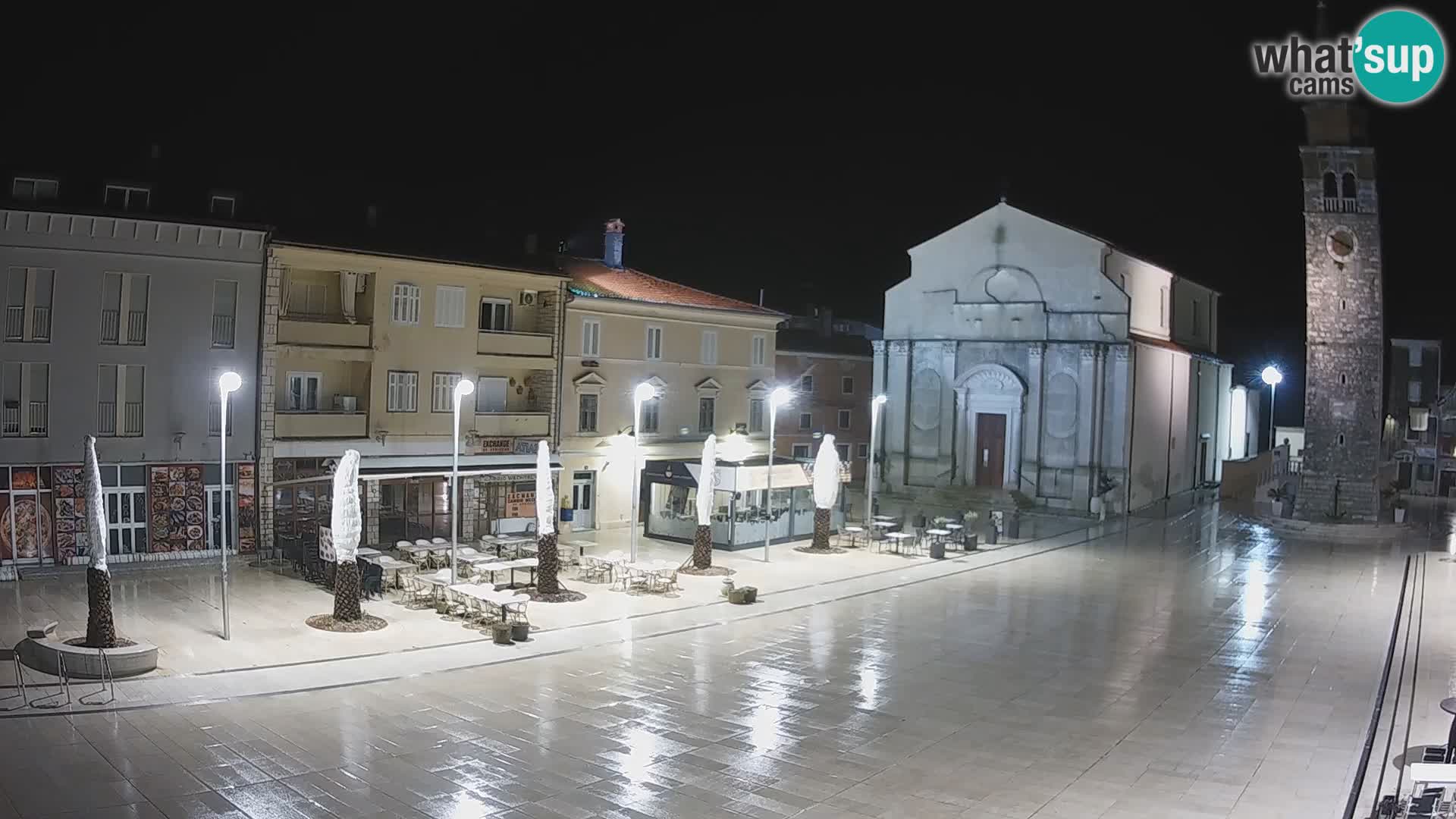 Spletna kamera na Osrednjem trgu v Umagu