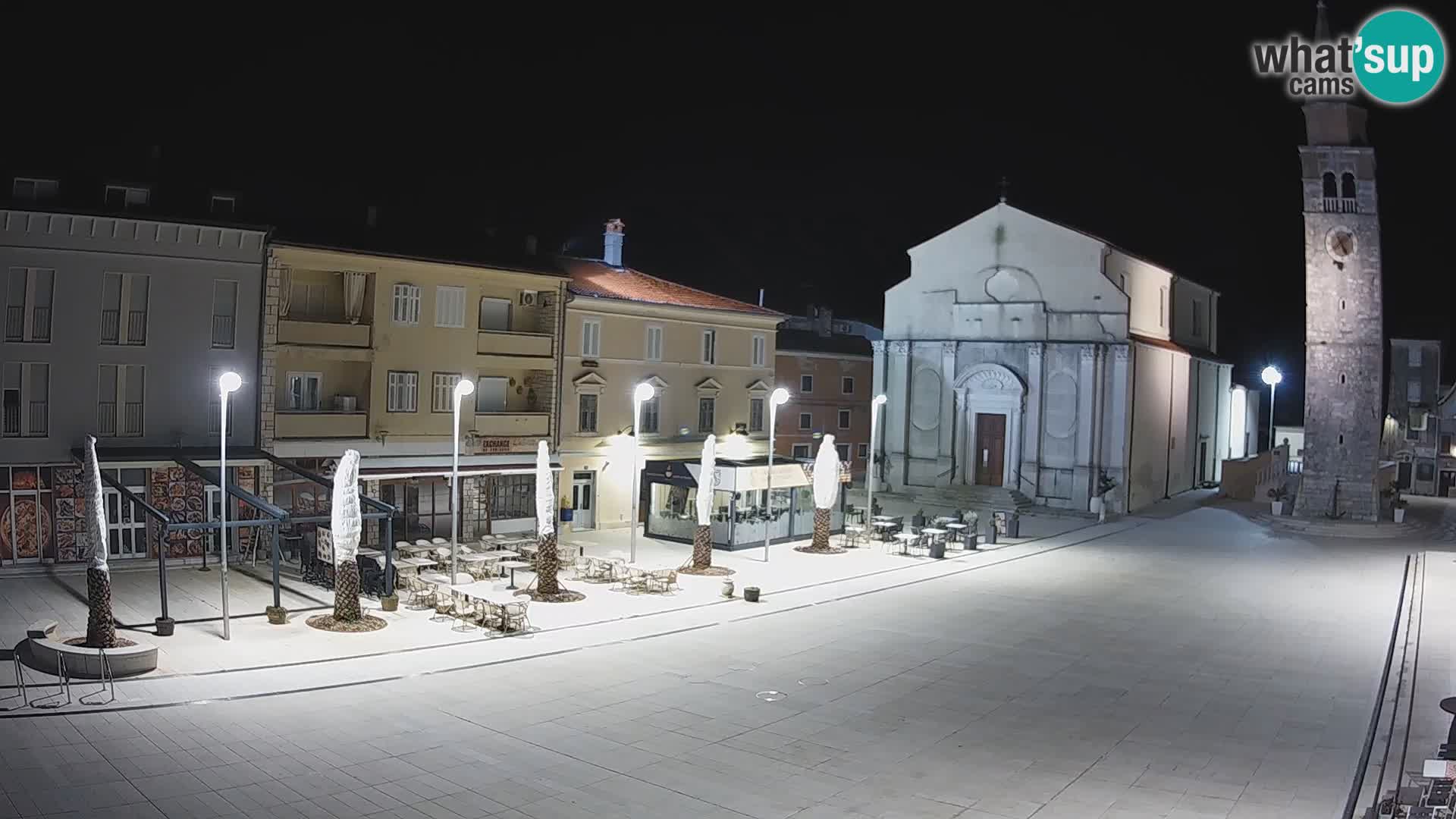 Spletna kamera na Osrednjem trgu v Umagu