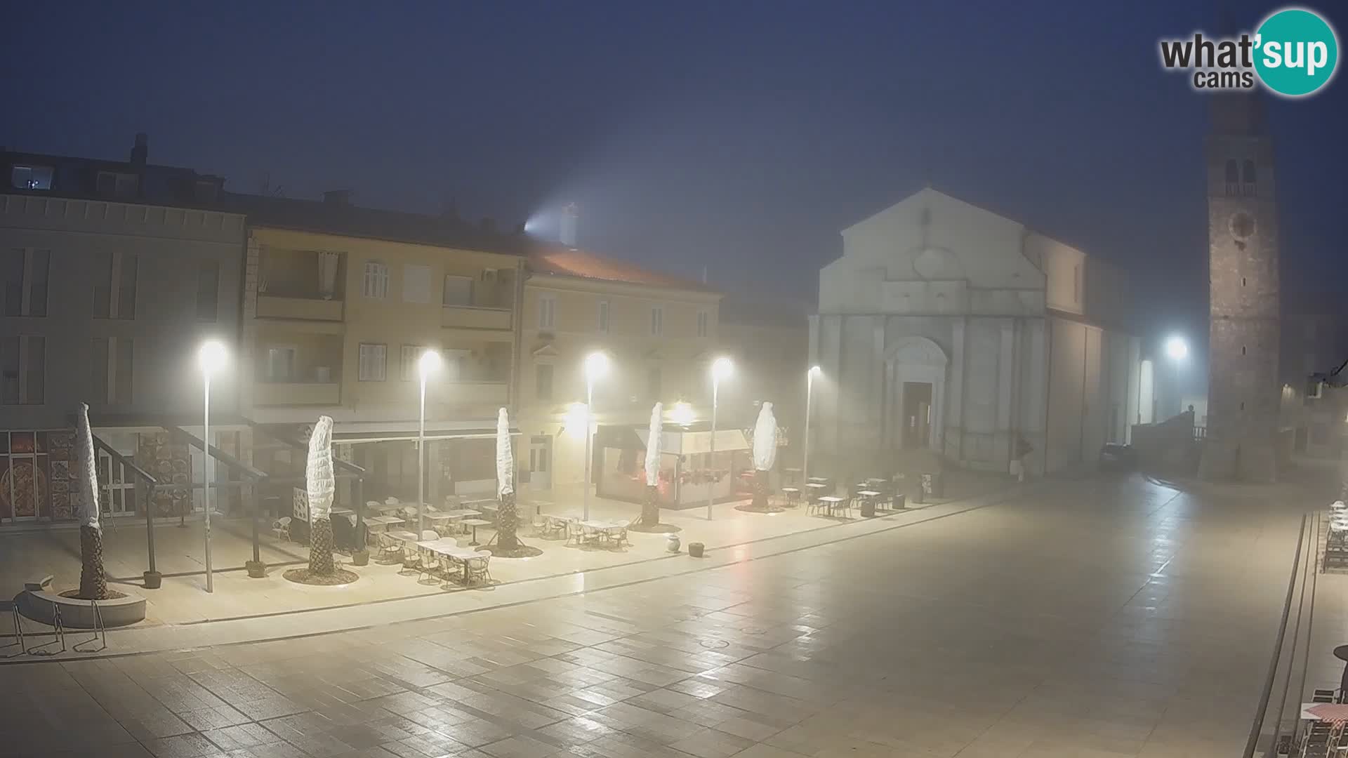 Webcam – Plaza Central en Umag