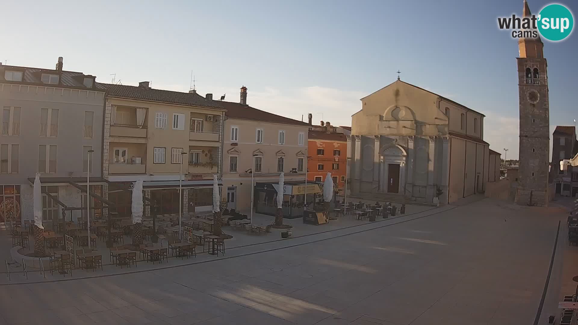 Webcam – Piazza centrale di Umago