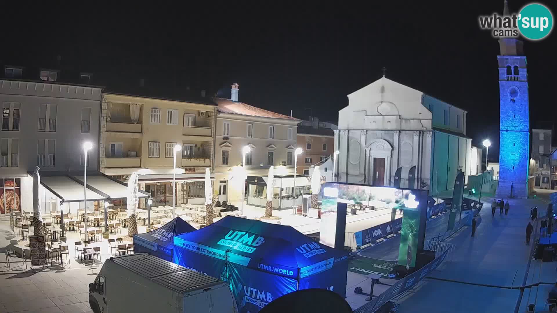 Spletna kamera na Osrednjem trgu v Umagu