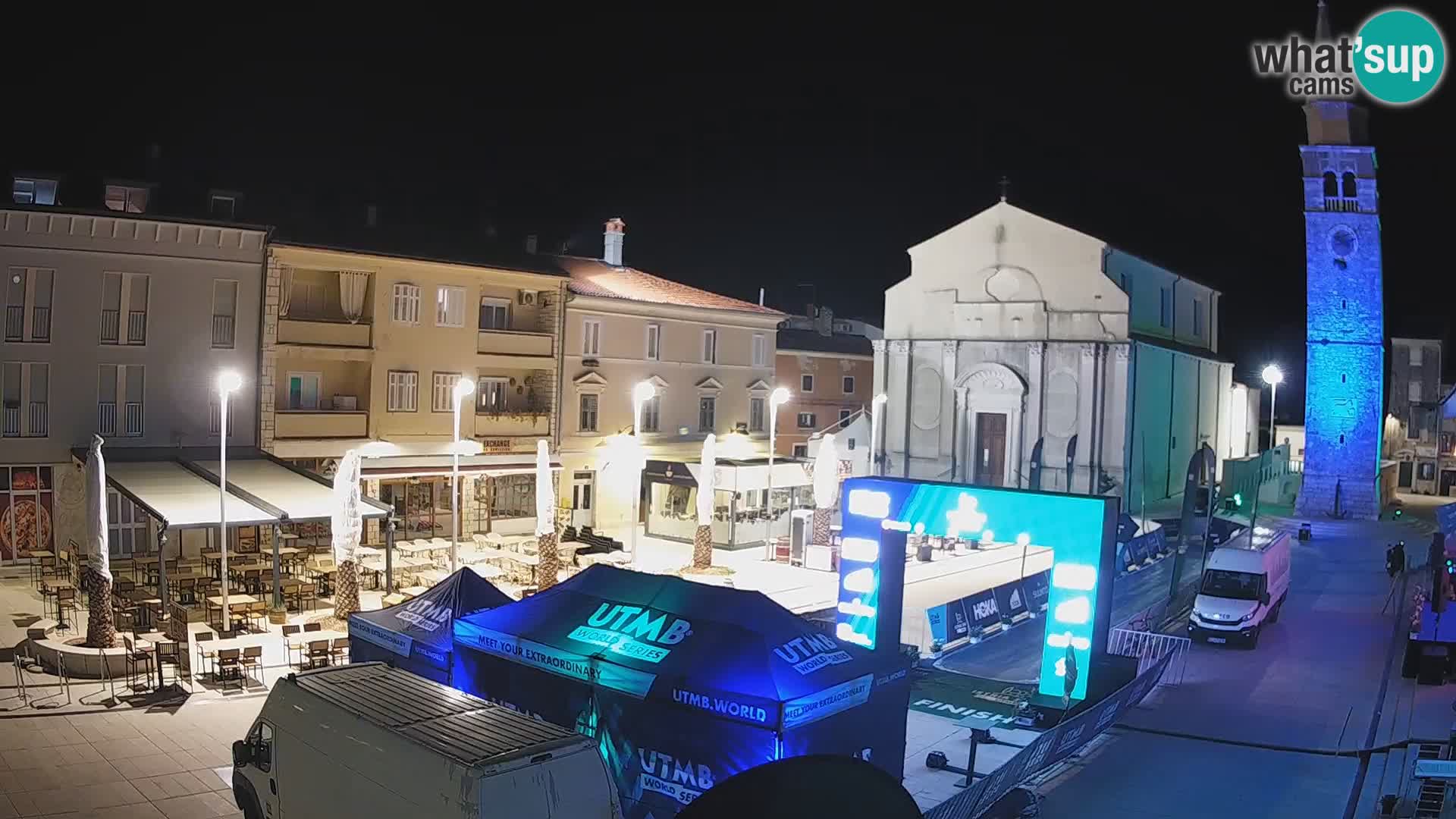 Webcam – Piazza centrale di Umago