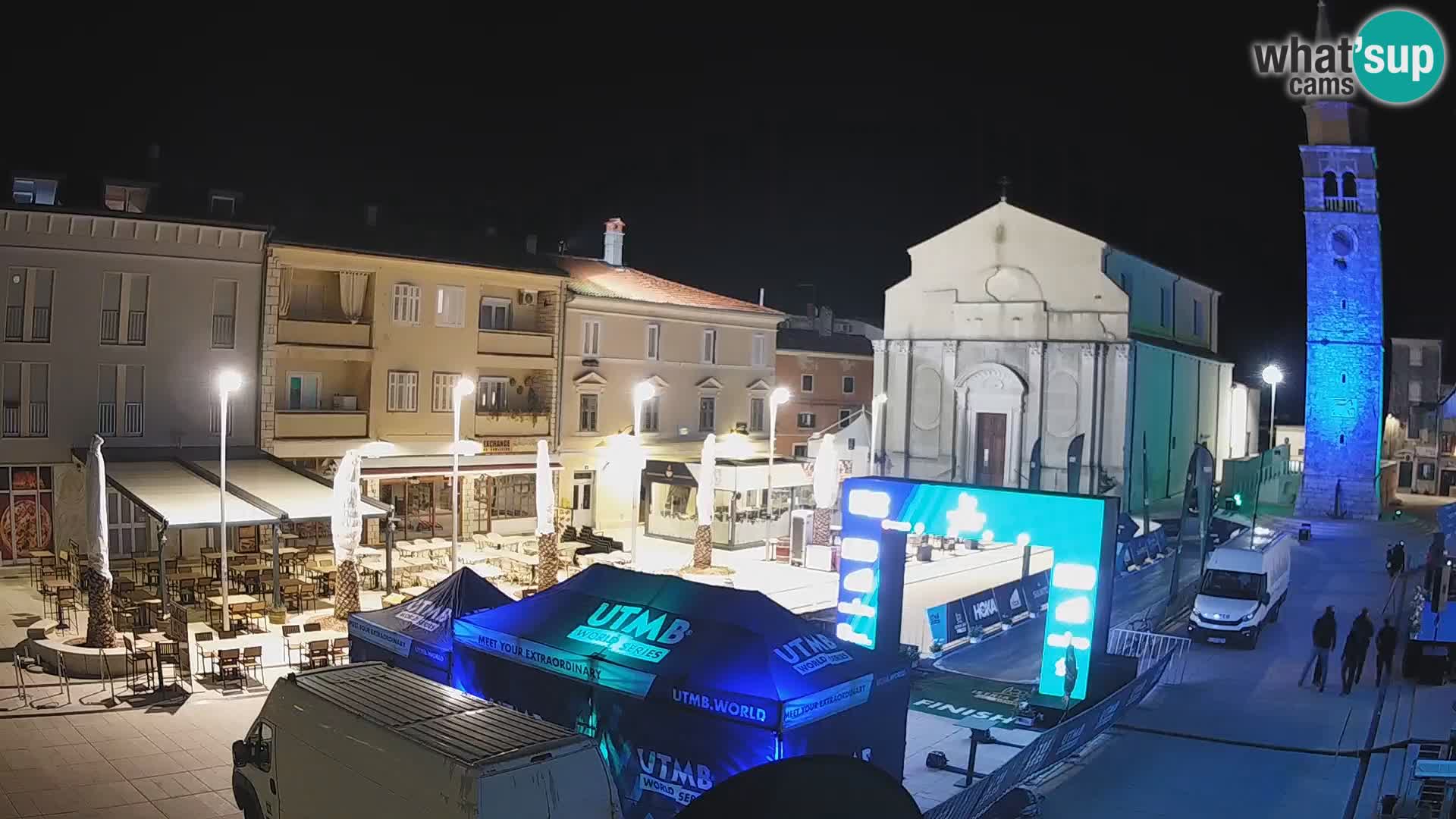 Webcam – Plaza Central en Umag