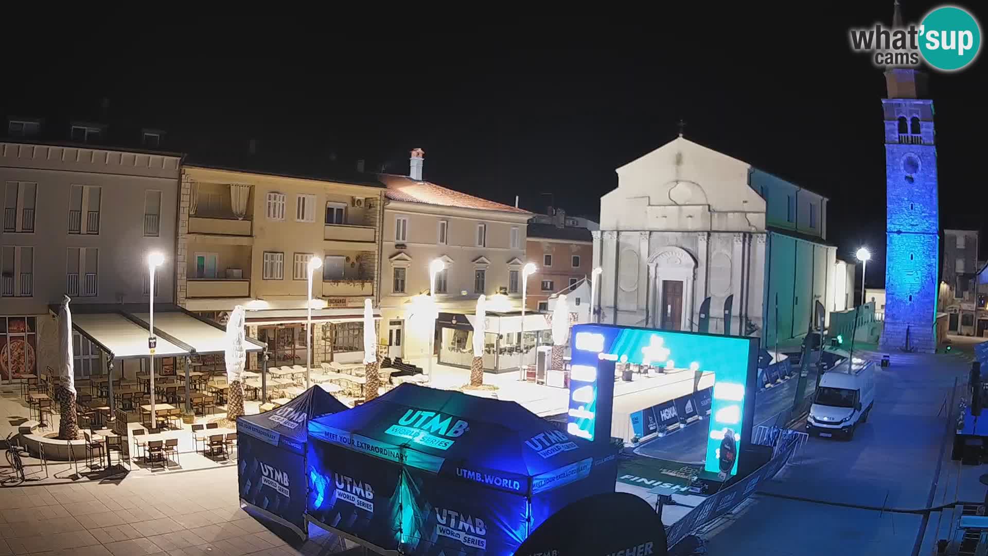 Webcam – Plaza Central en Umag