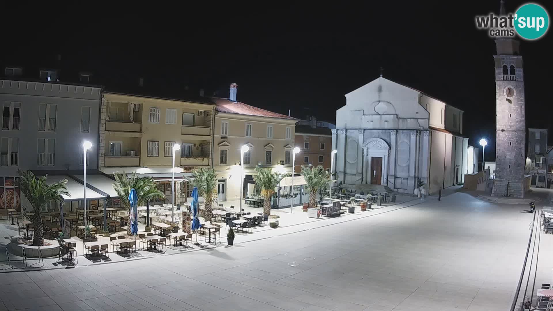 Webcam – Piazza centrale di Umago