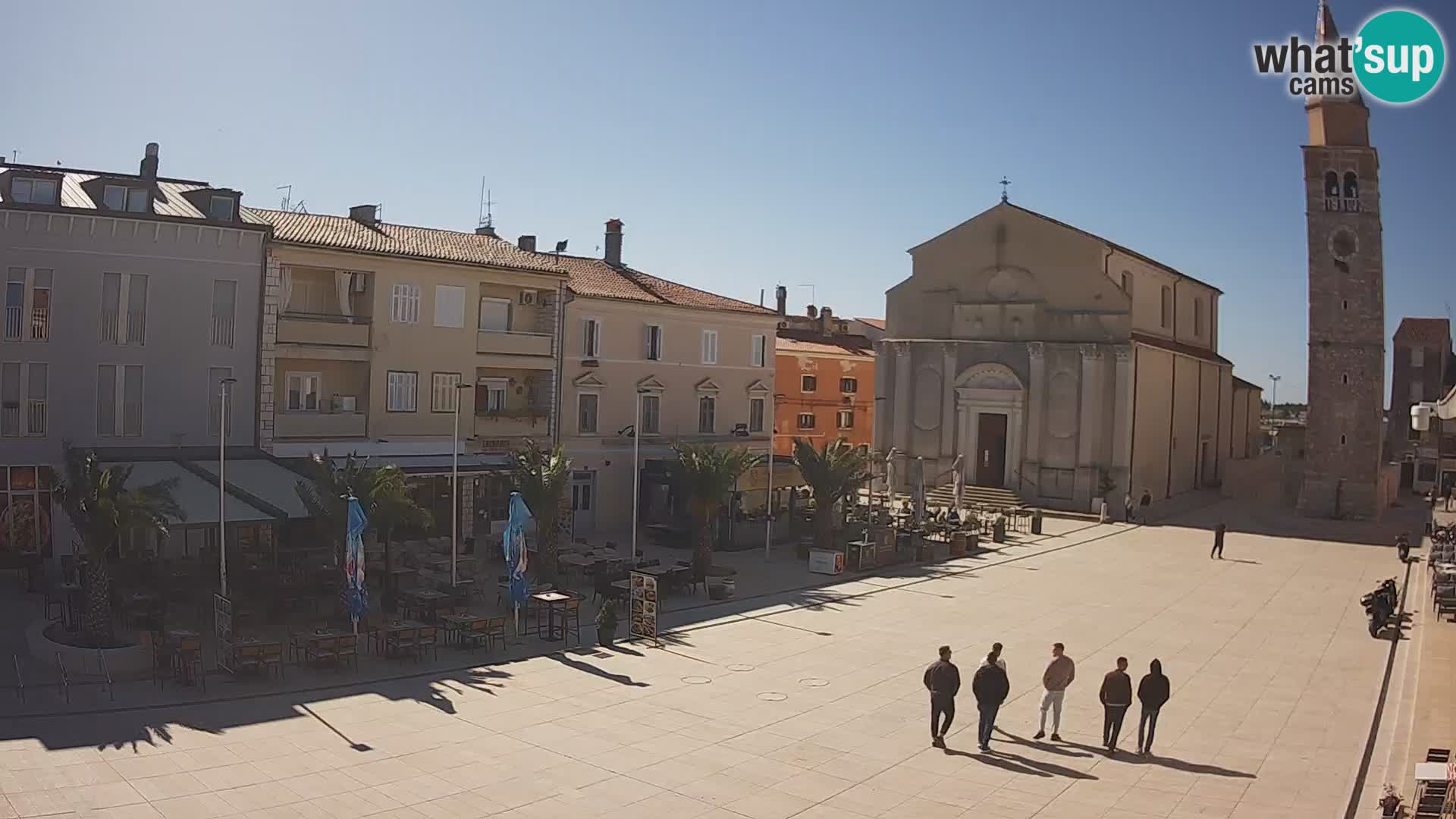 Webcam – Plaza Central en Umag