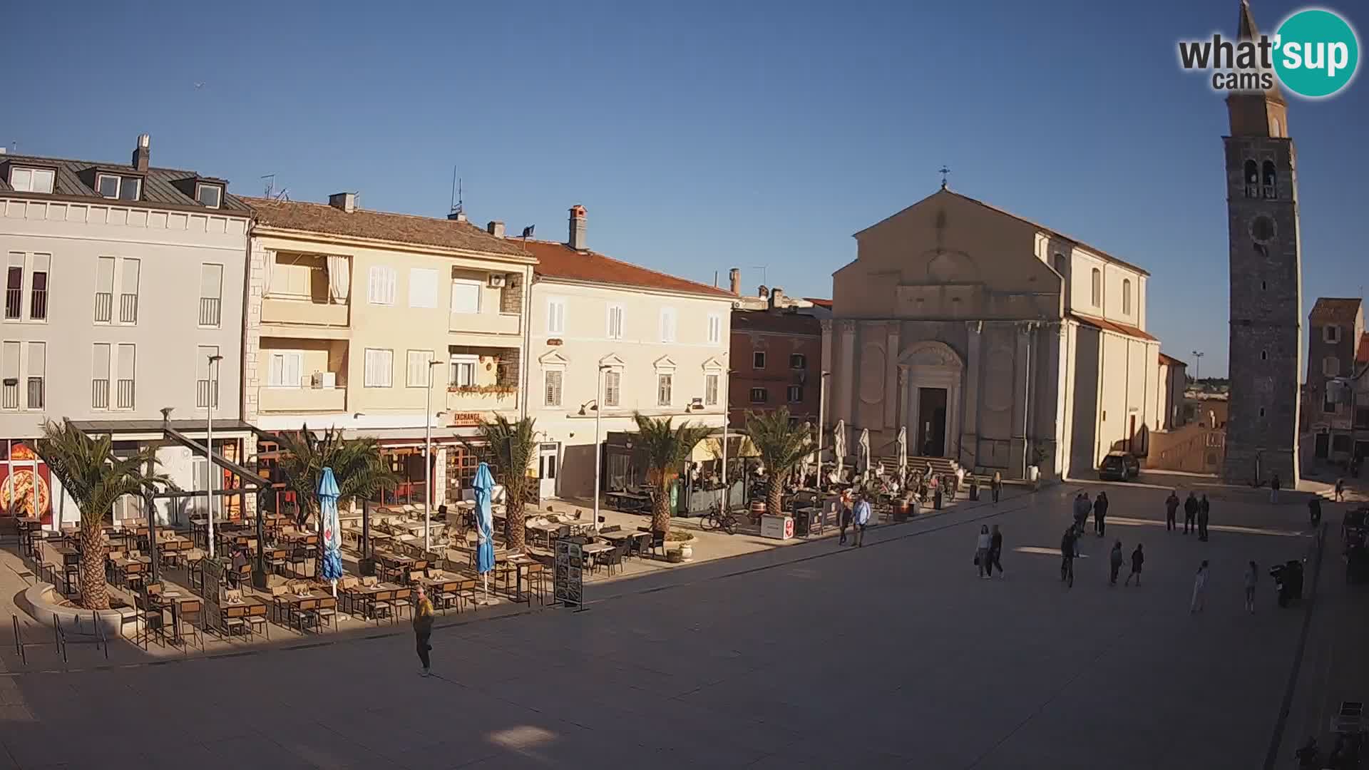 Webcam Hauptplatz in Umag