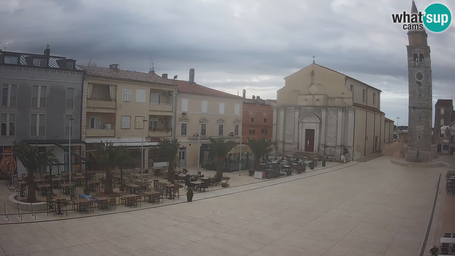Webcam – Plaza Central en Umag