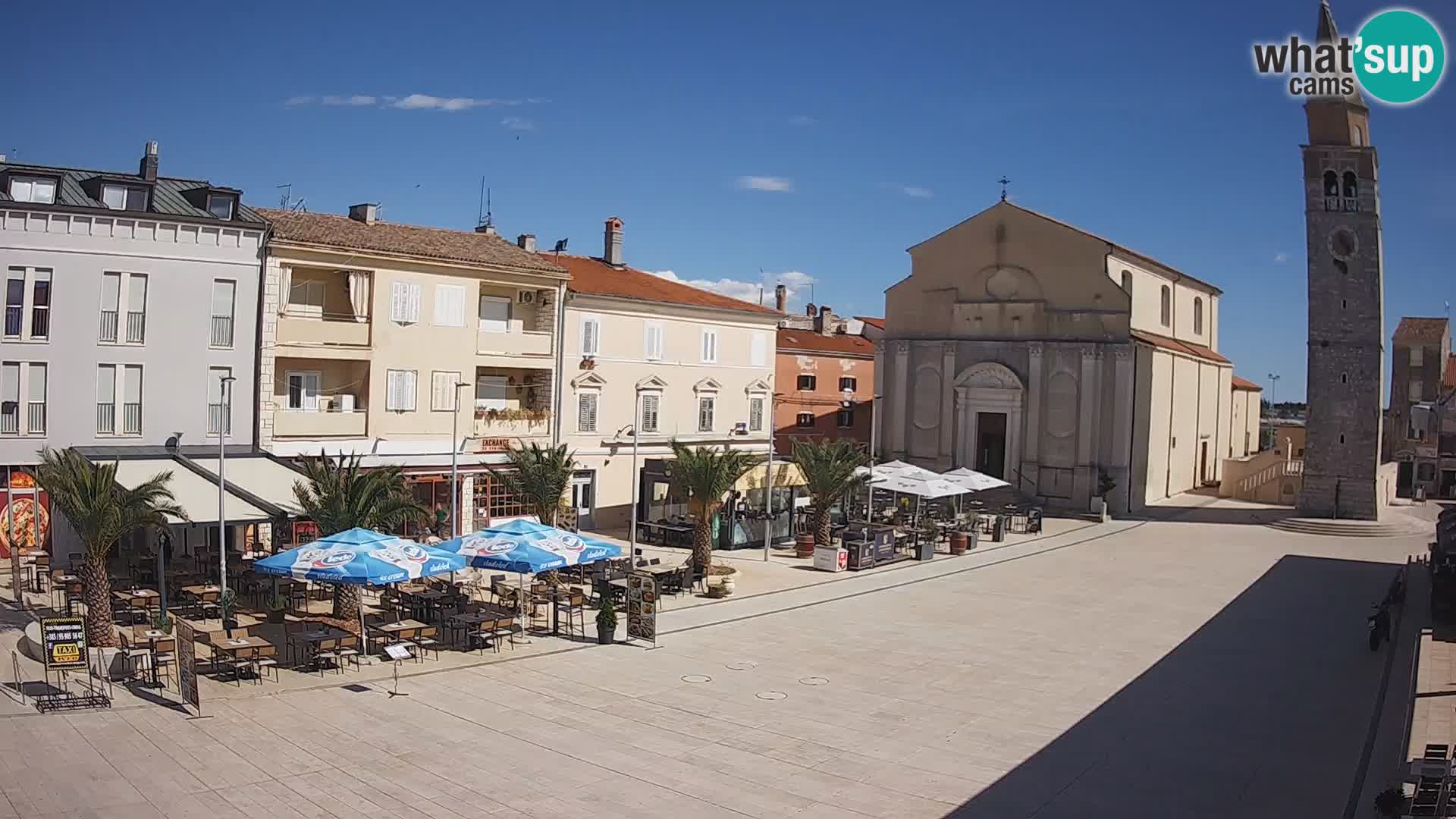 Webcam – Piazza centrale di Umago