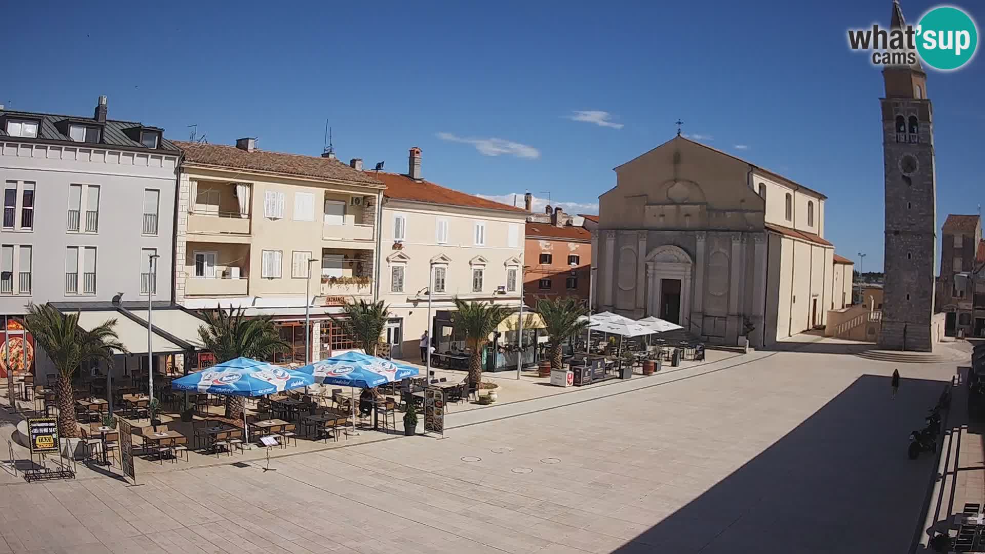 Webcam – Piazza centrale di Umago