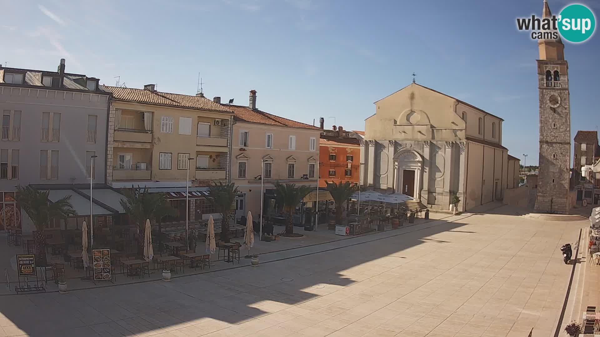 Webcam – Plaza Central en Umag