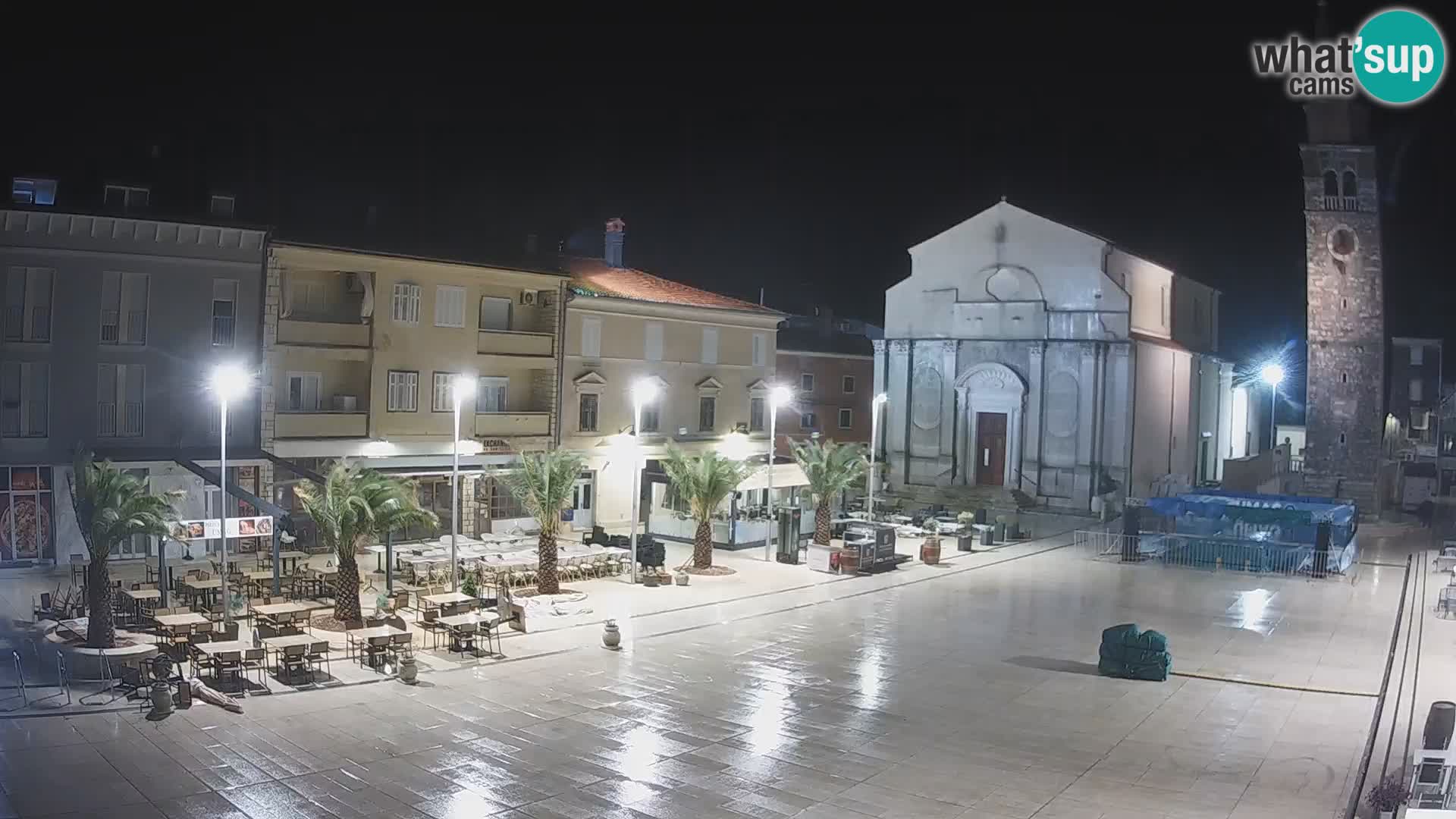Spletna kamera na Osrednjem trgu v Umagu
