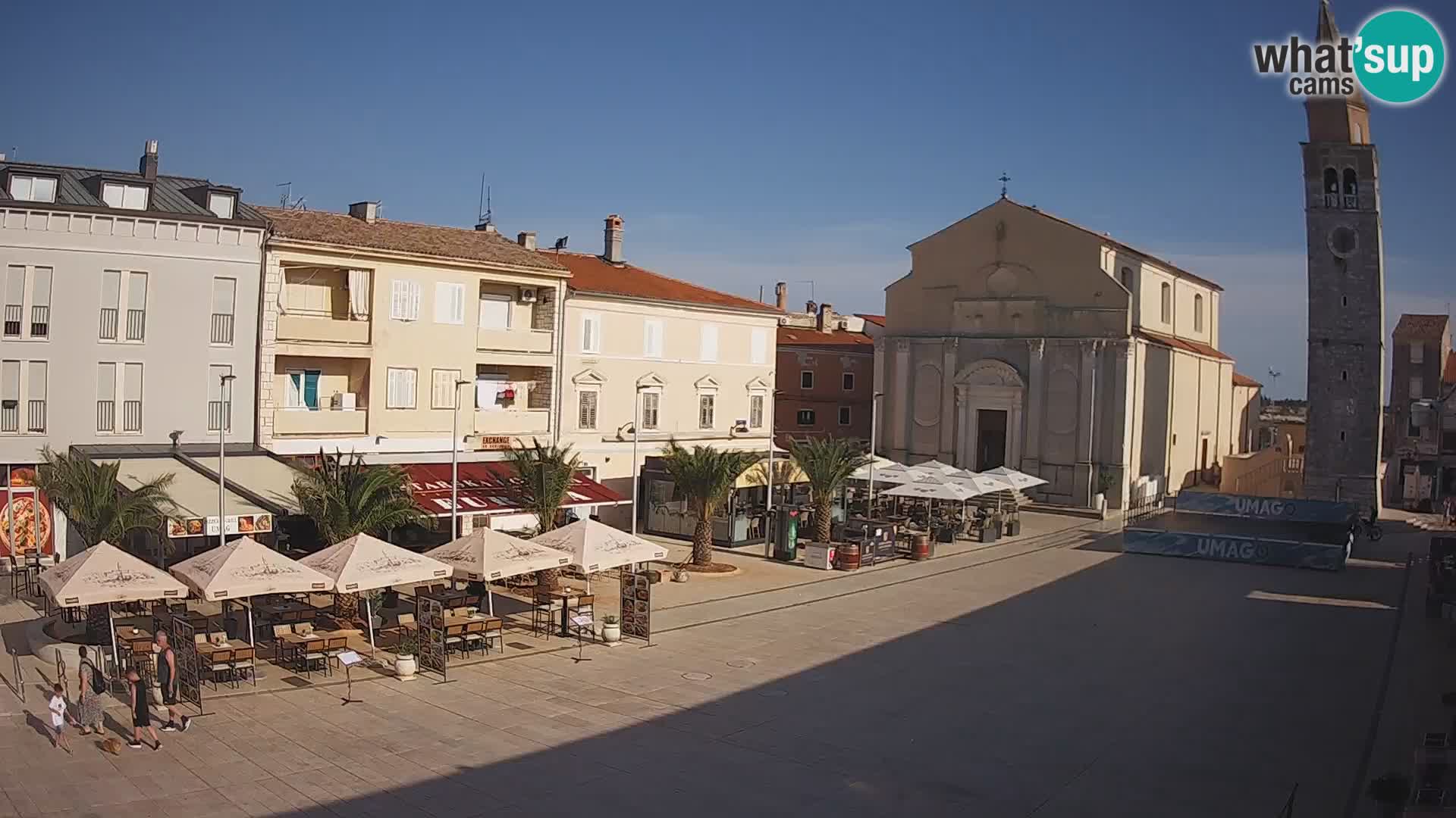 Webcam Umag Town center