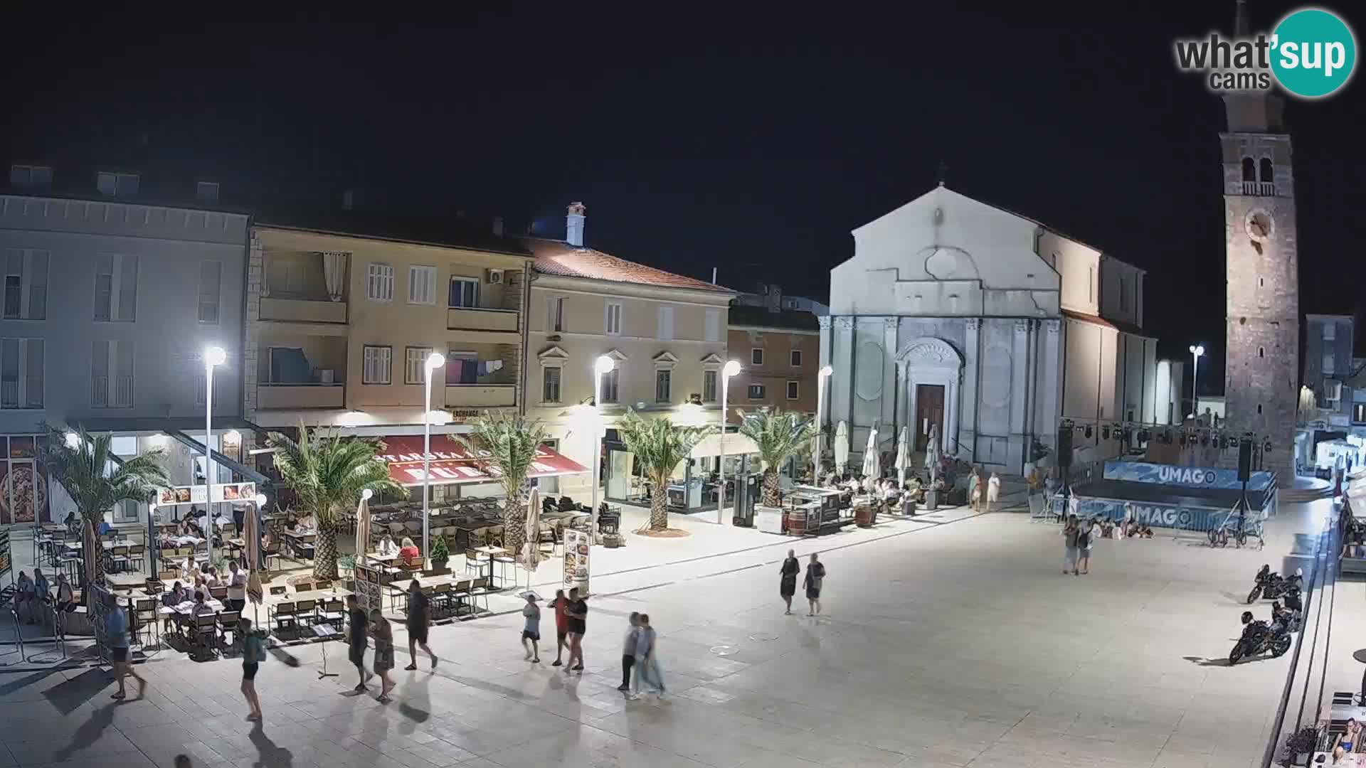 Webcam Umag Town center