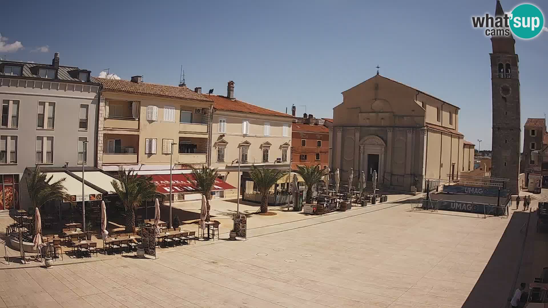 Webcam Umag Town center