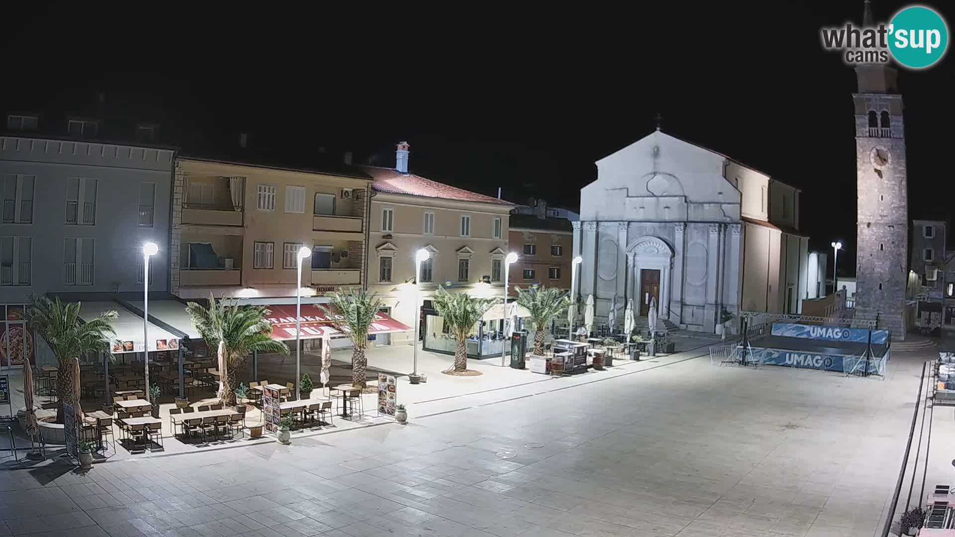 Webcam Umag Town center