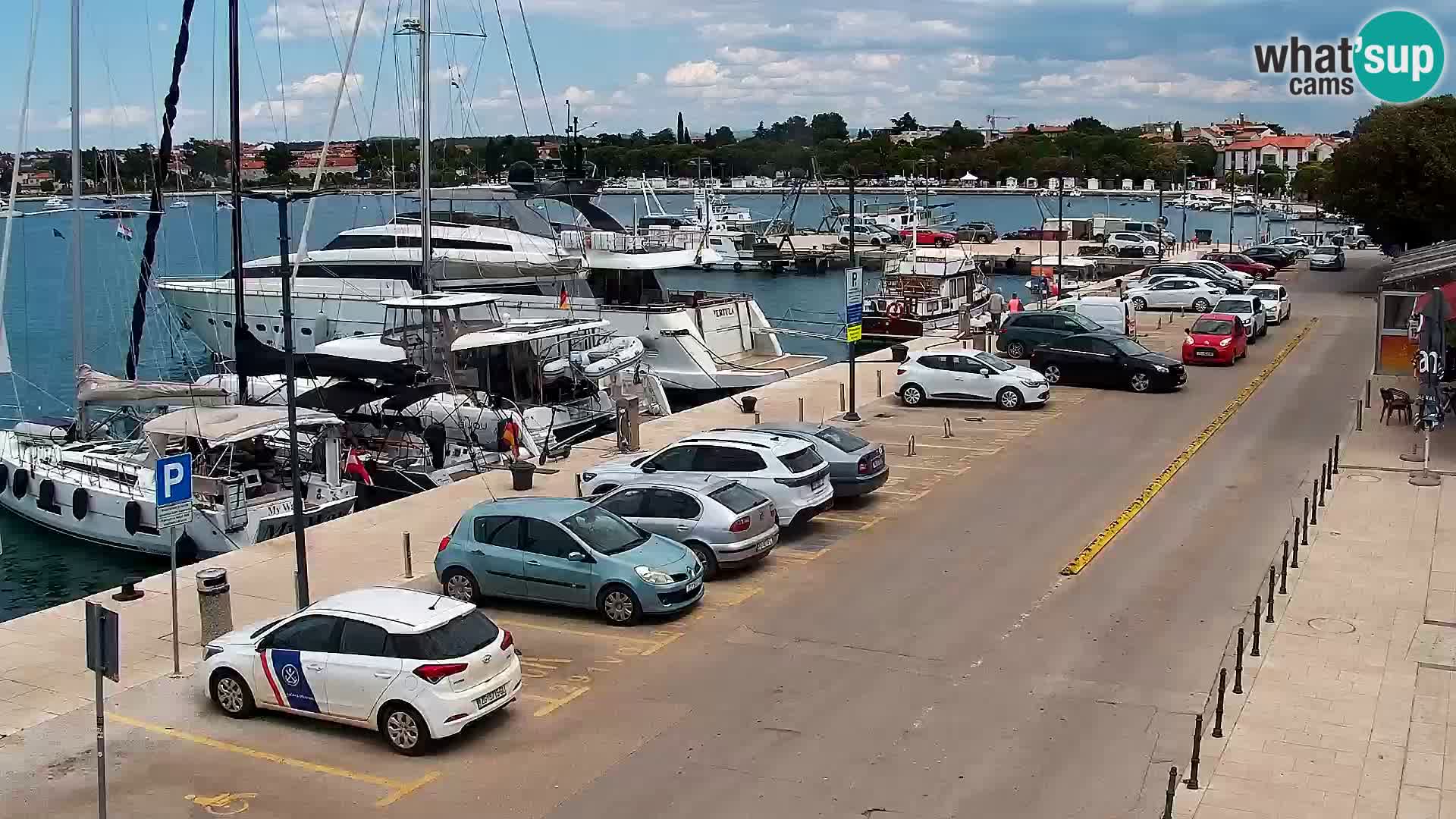Live webcam Umag – Harbour