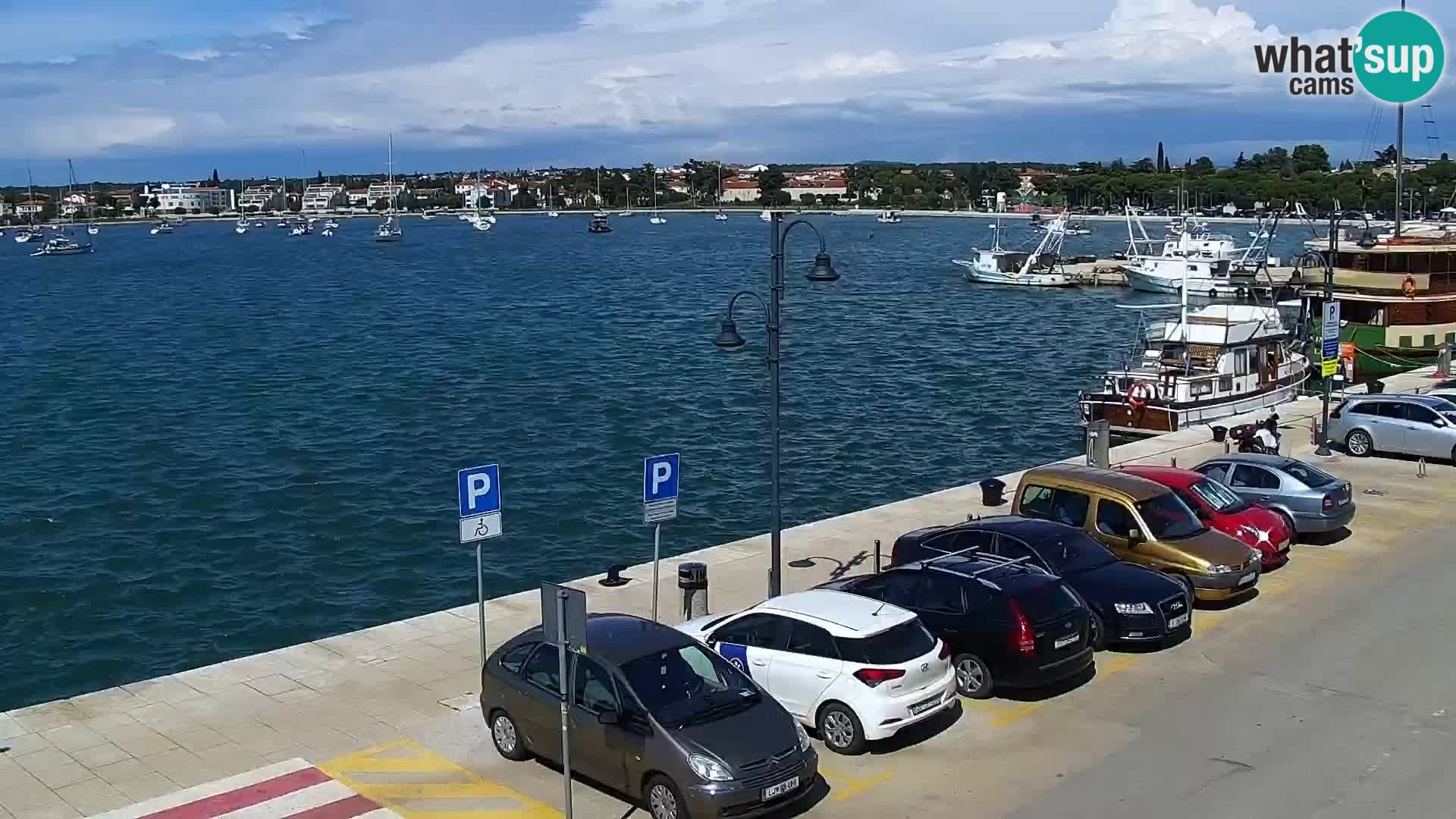 Webcam live Umago – porto