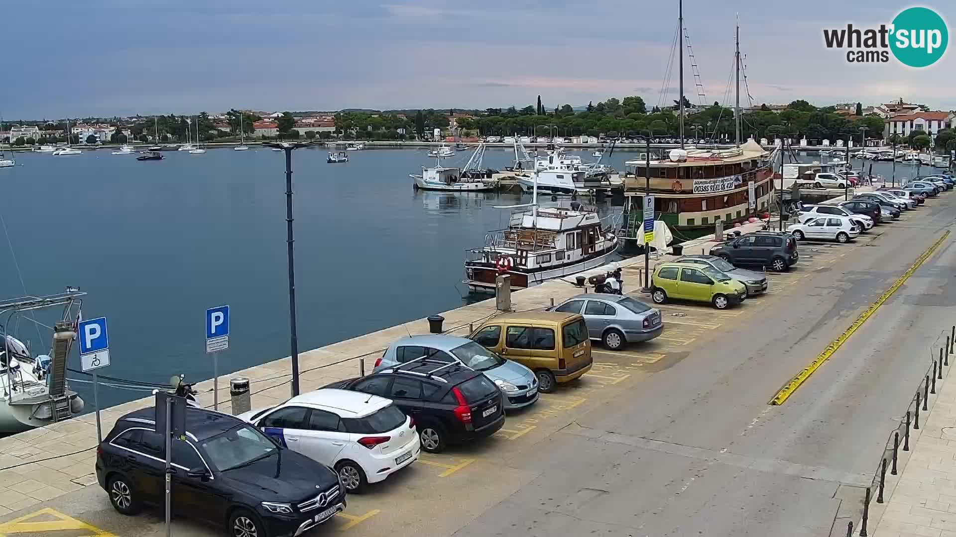 Live webcam Umag – Harbour