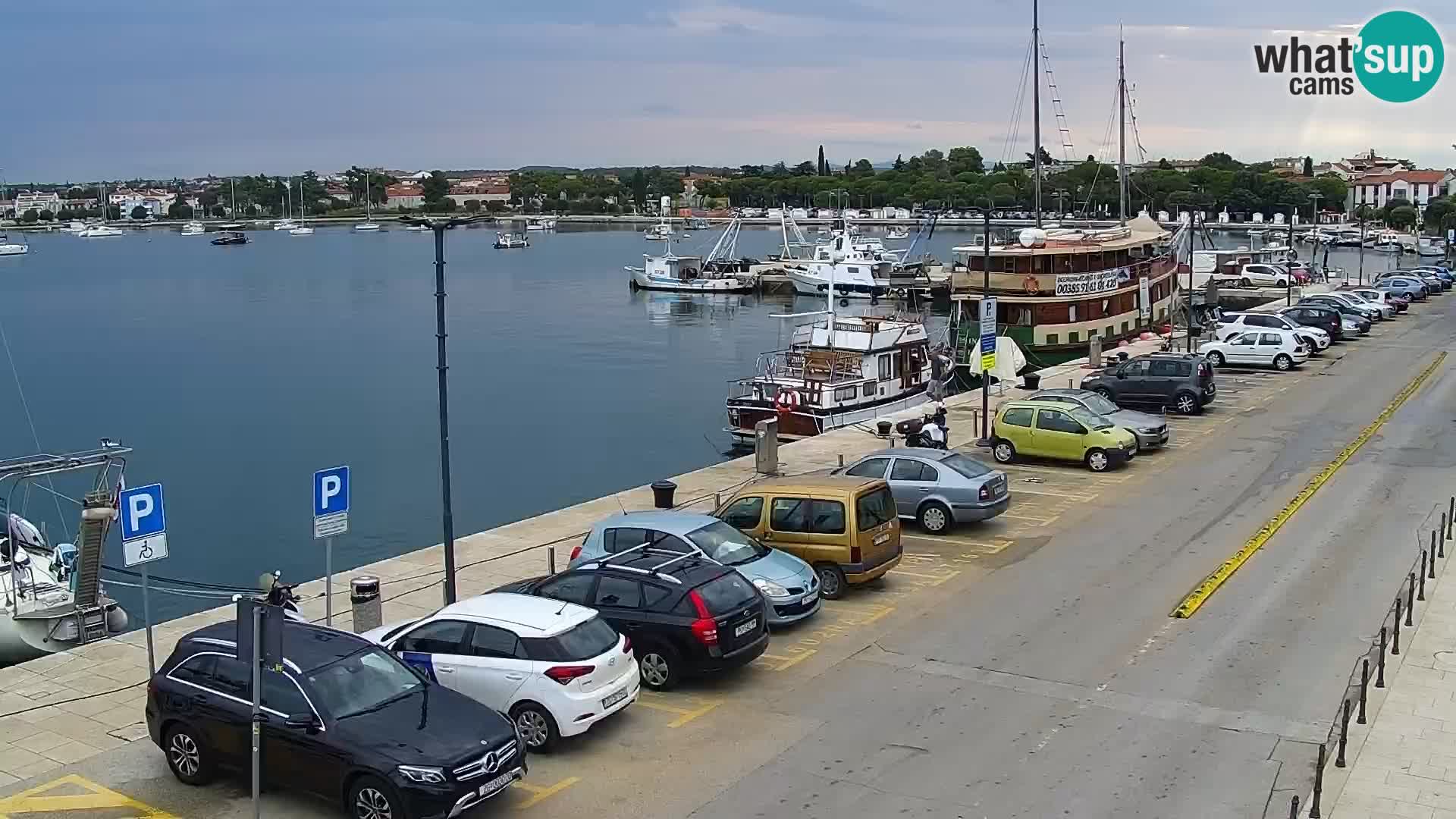 Live webcam Umag – Harbour