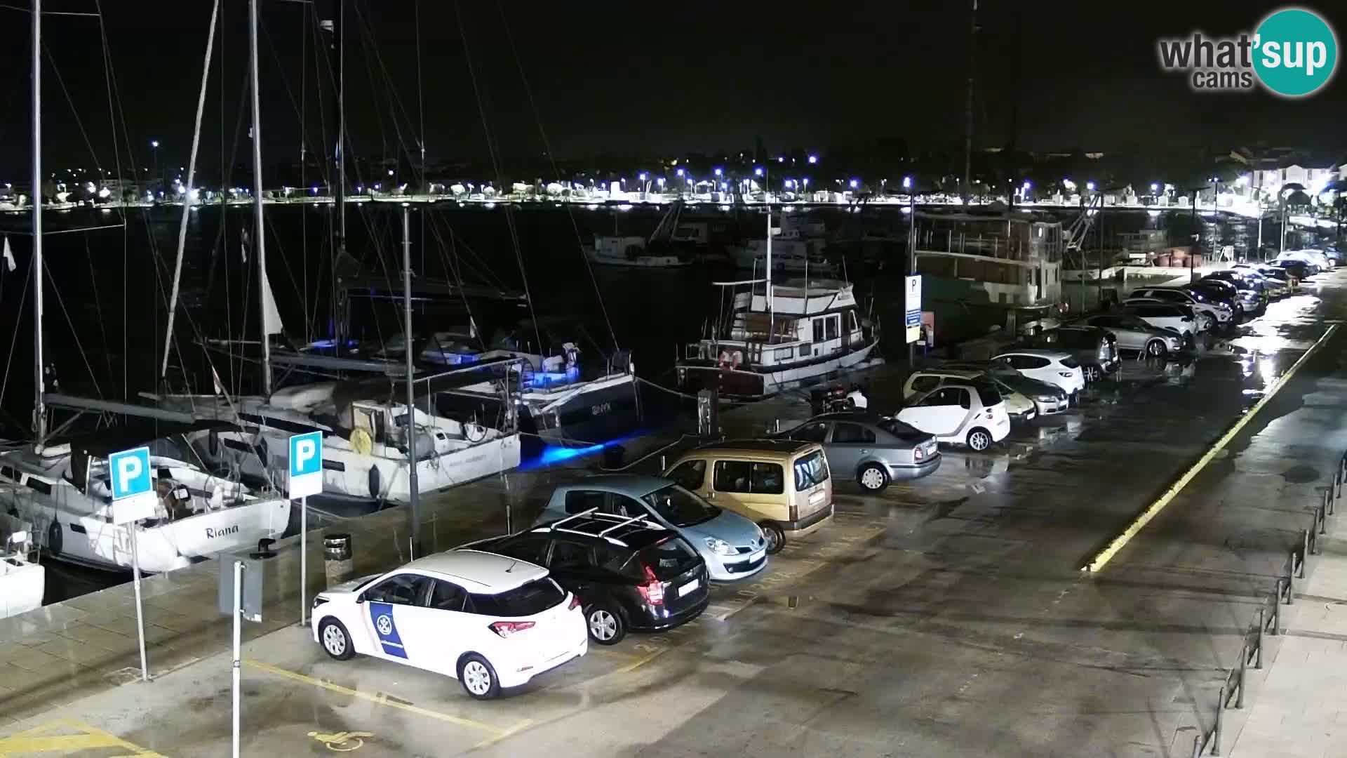 Live webcam Umag – Harbour