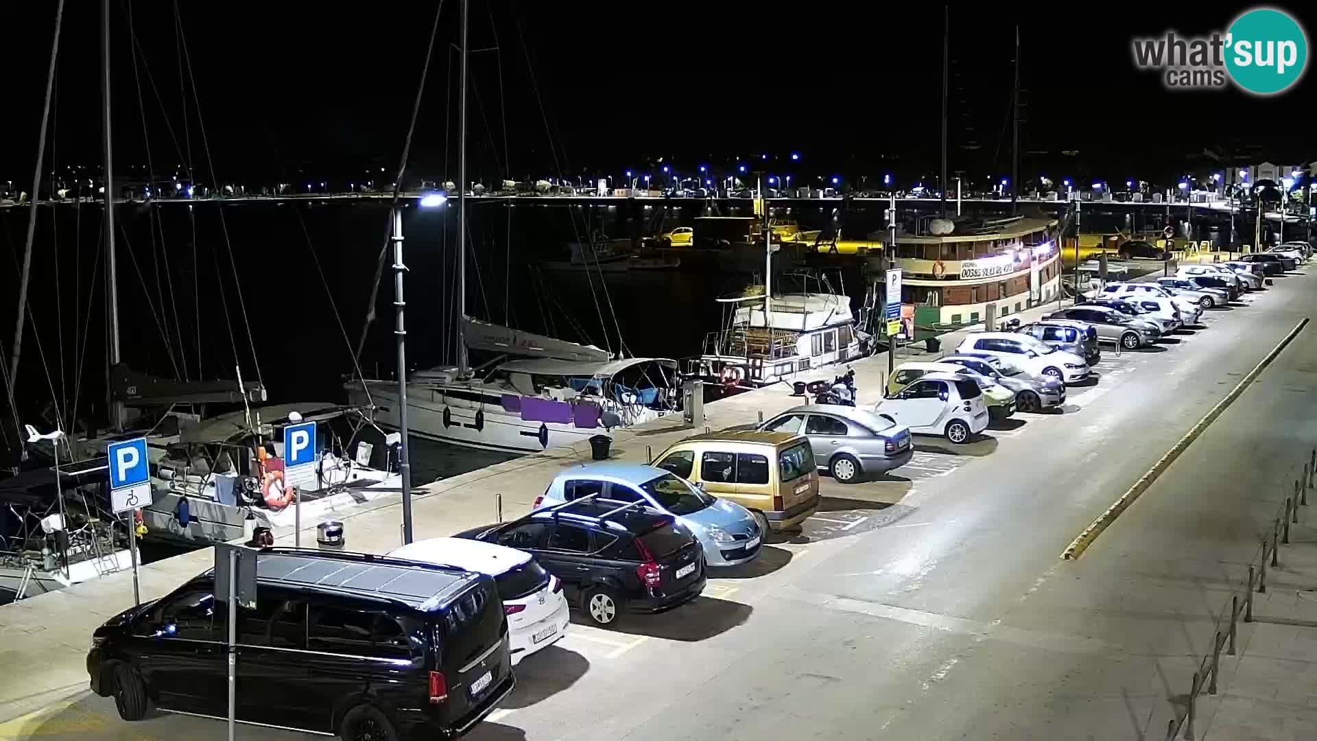 Live webcam Umag – Harbour