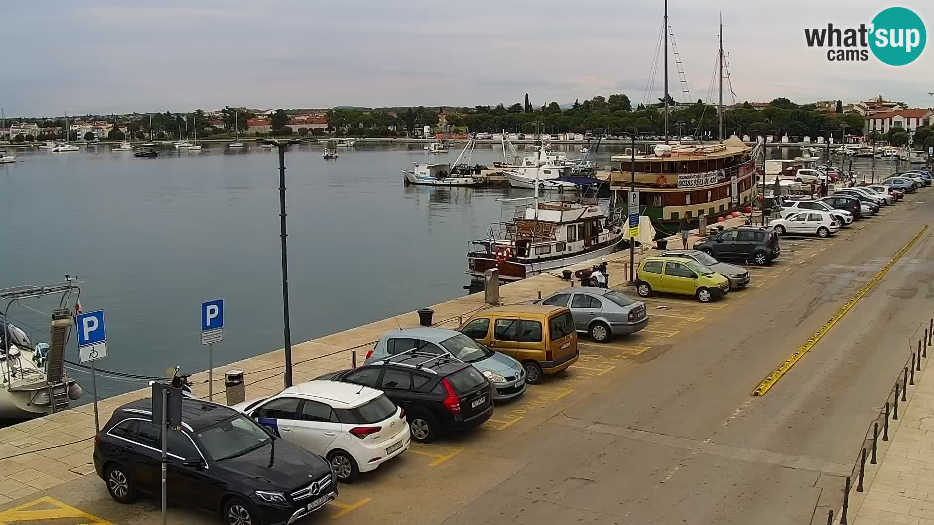 Live webcam Umag – Harbour