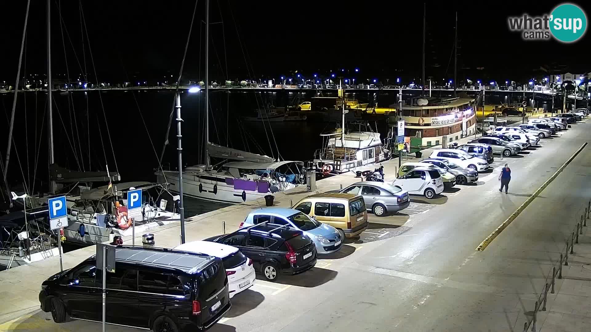 Live webcam Umag – Harbour