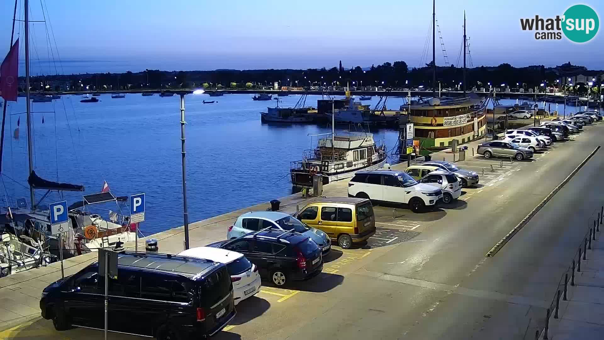 Hauptplatz Umag webcam