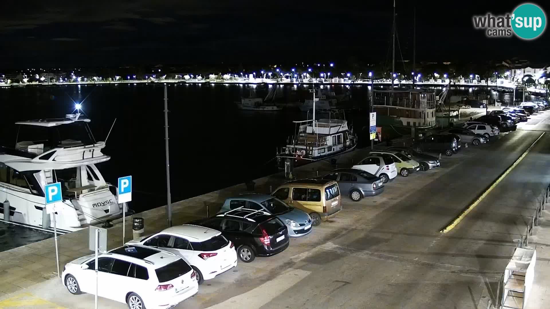 Live webcam Umag – Harbour