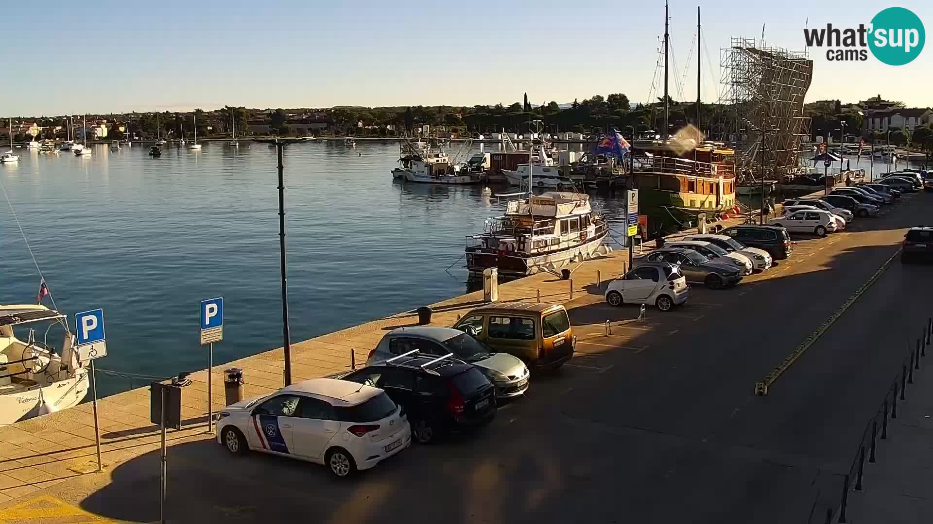 Plaza principal Umag camera en vivo