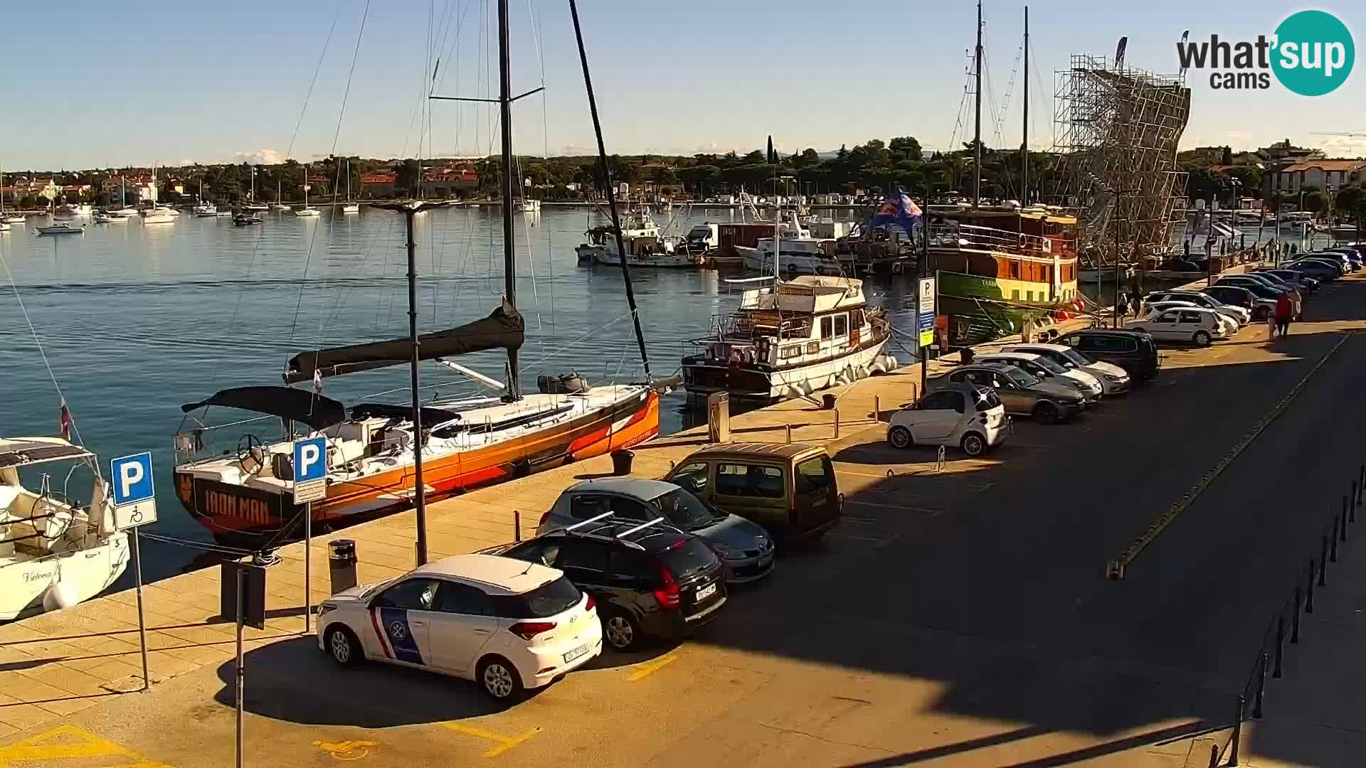 LIVE Webcam Umag – Main Square