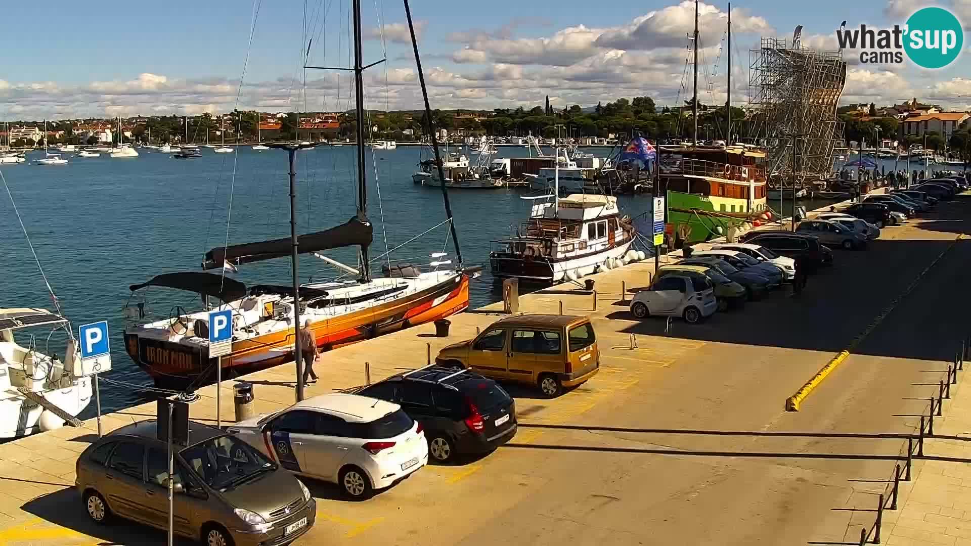 Plaza principal Umag camera en vivo