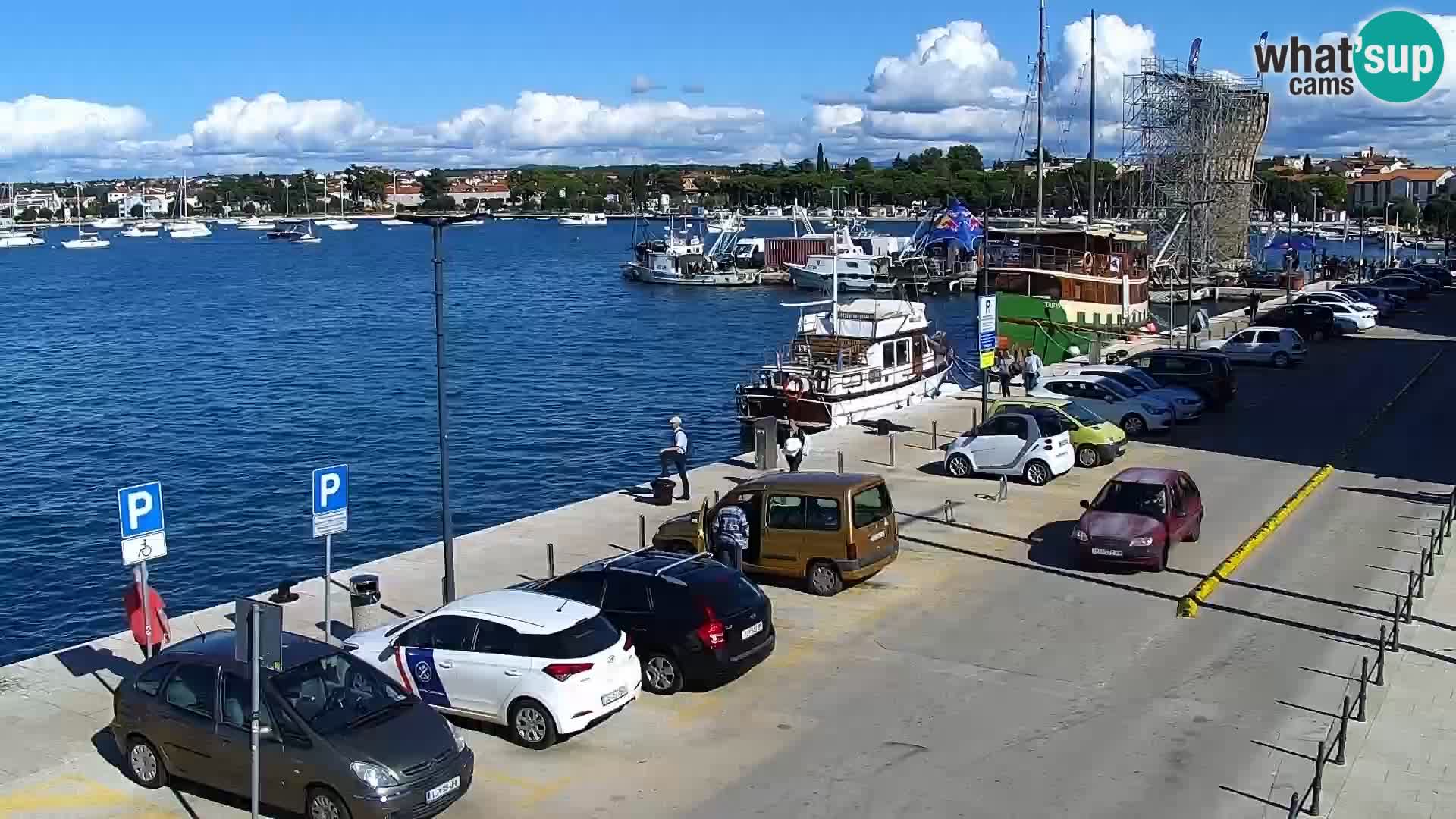 Webcam live Umag – Hafen