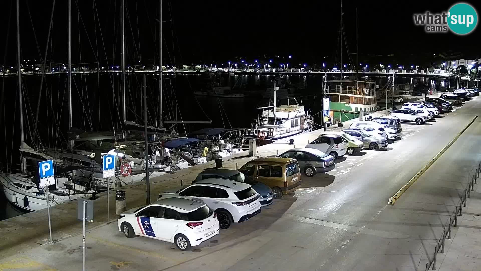 Live webcam Umag – Harbour