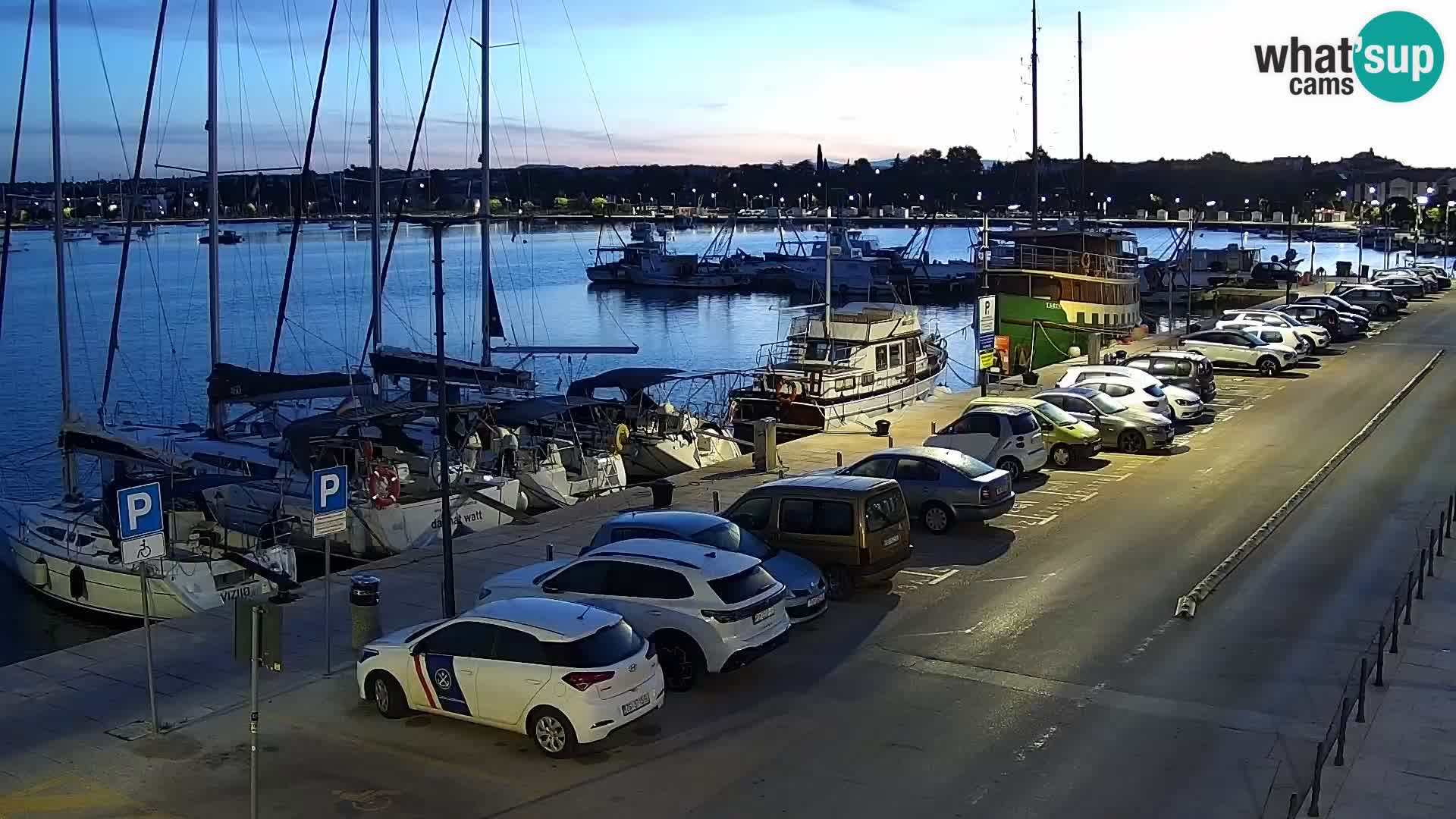 Live webcam Umag – Harbour