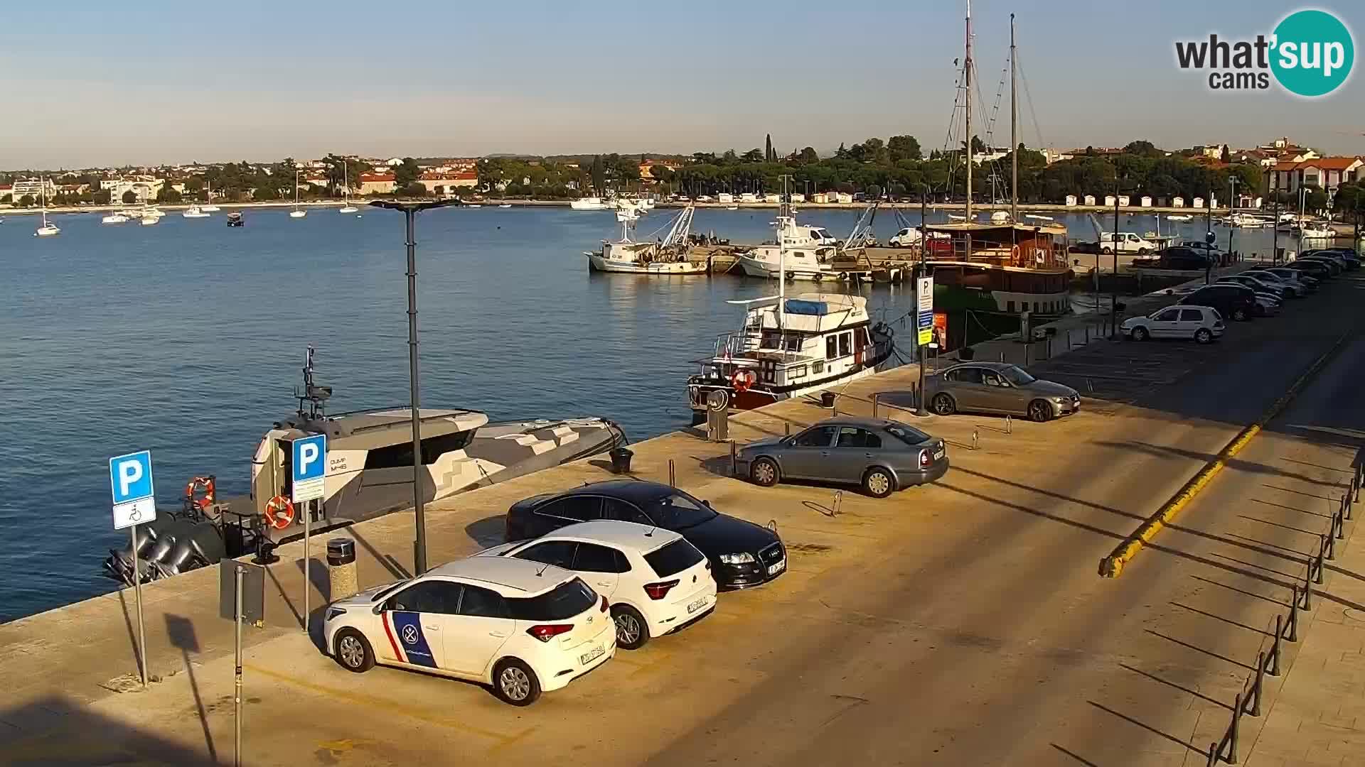 Live webcam Umag – Harbour