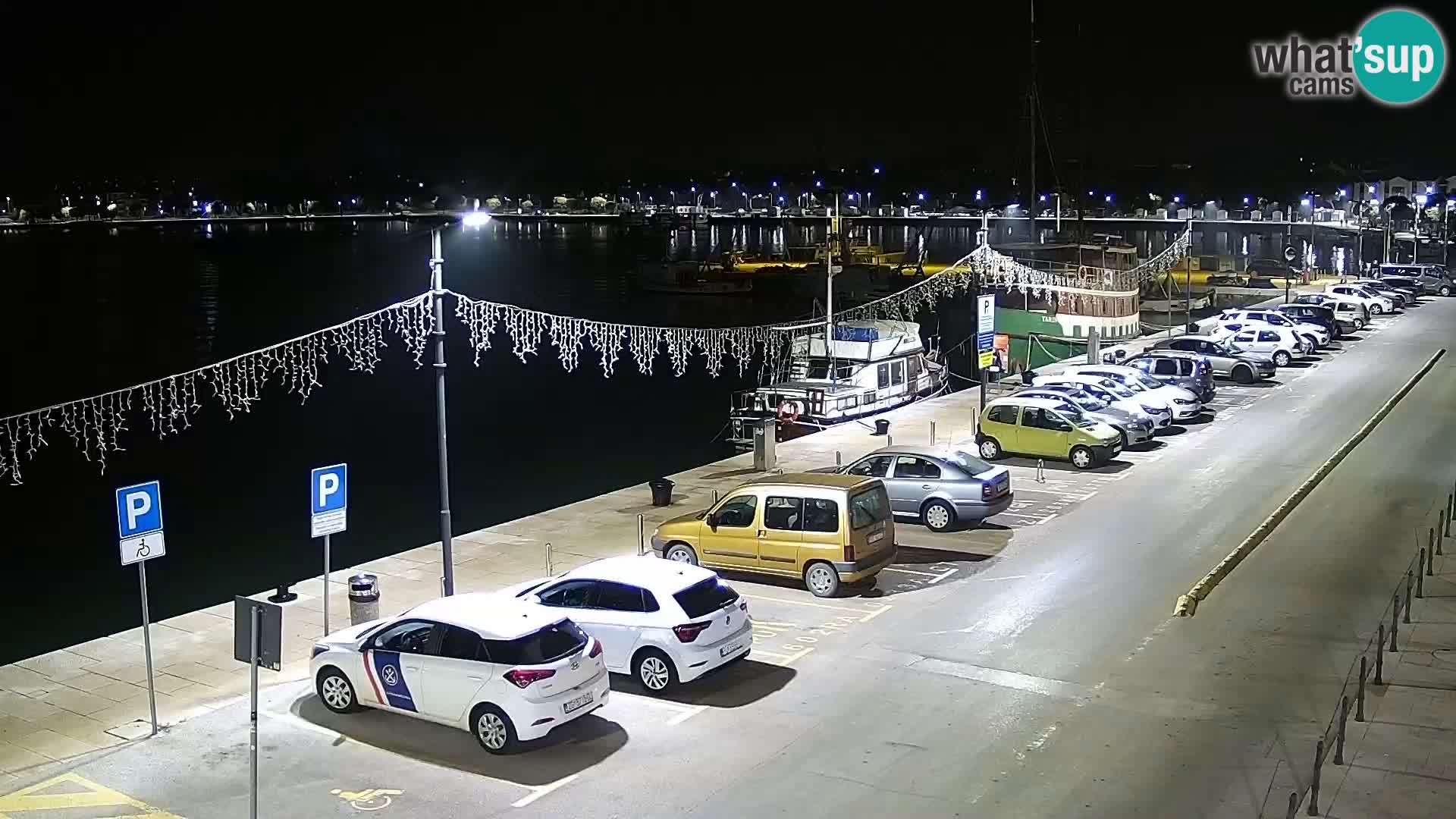 Live webcam Umag – Harbour