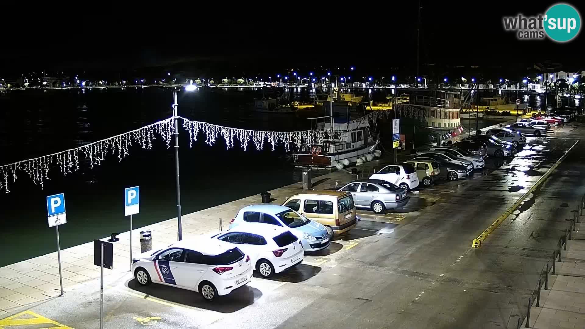 Piazza principale Umago Live Webcam