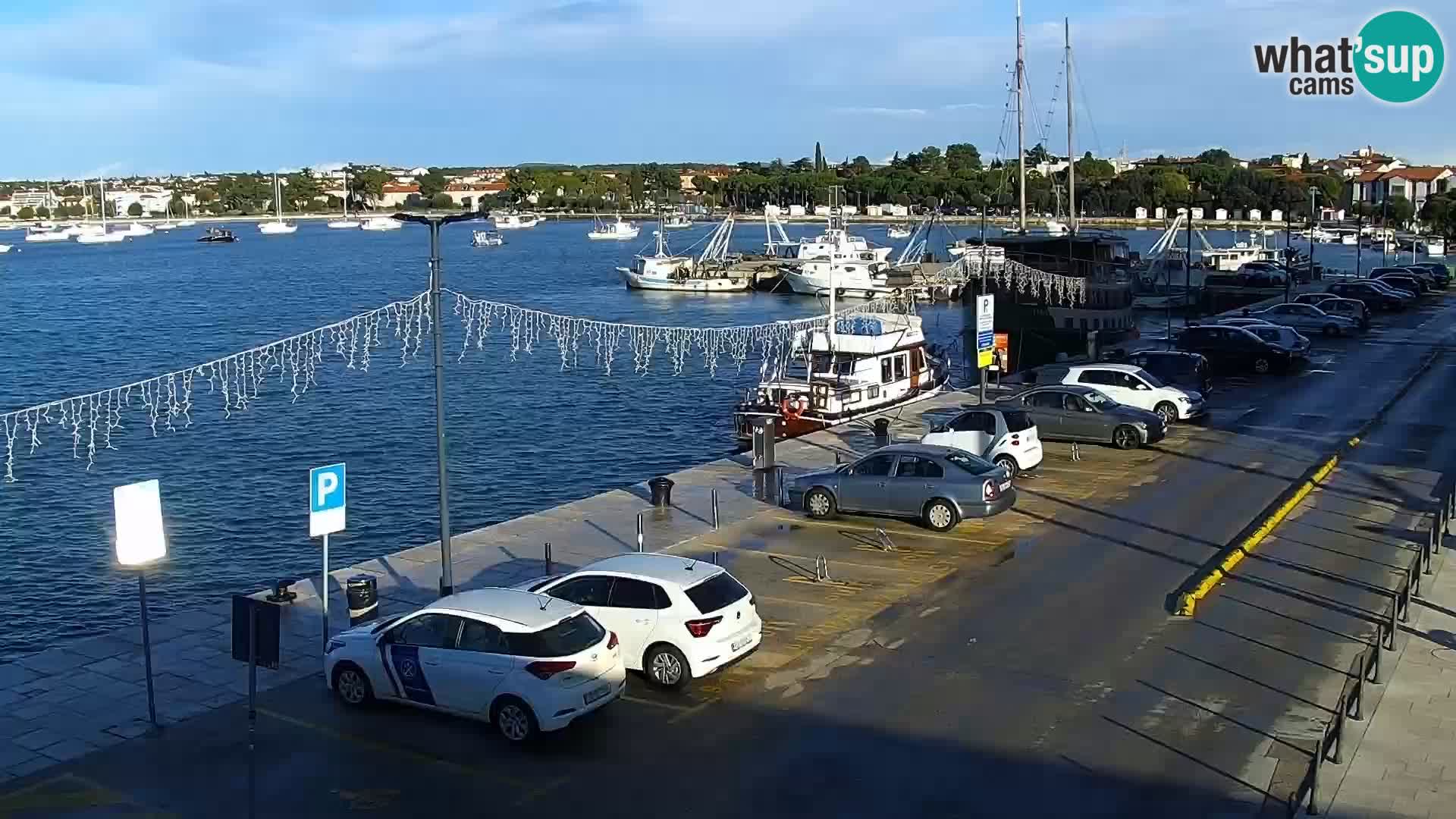 Webcam live Umago – porto